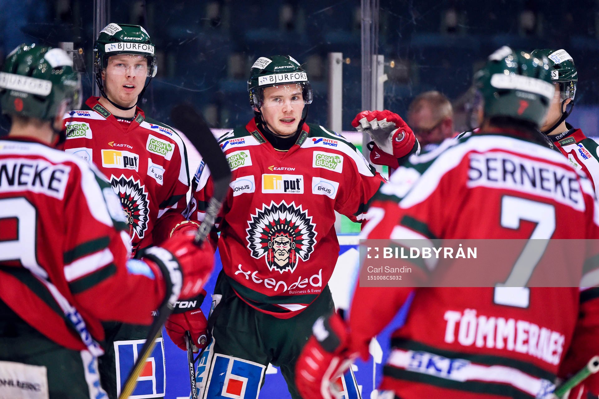 Frölundas Artturi Lehkonen jublar
