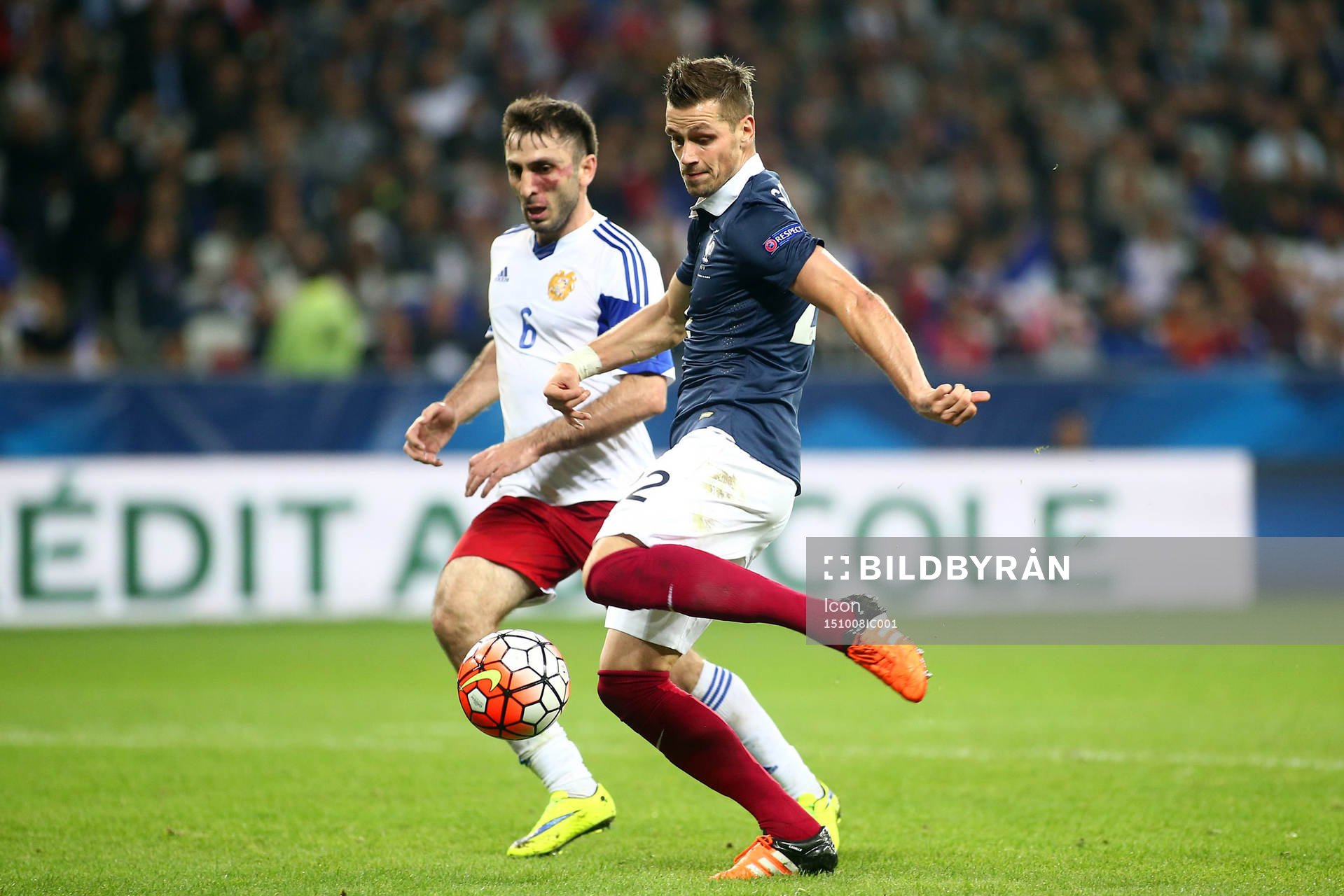 Morgan SCHNEIDERLIN - 08.10.2015 - France / Armenie - Match