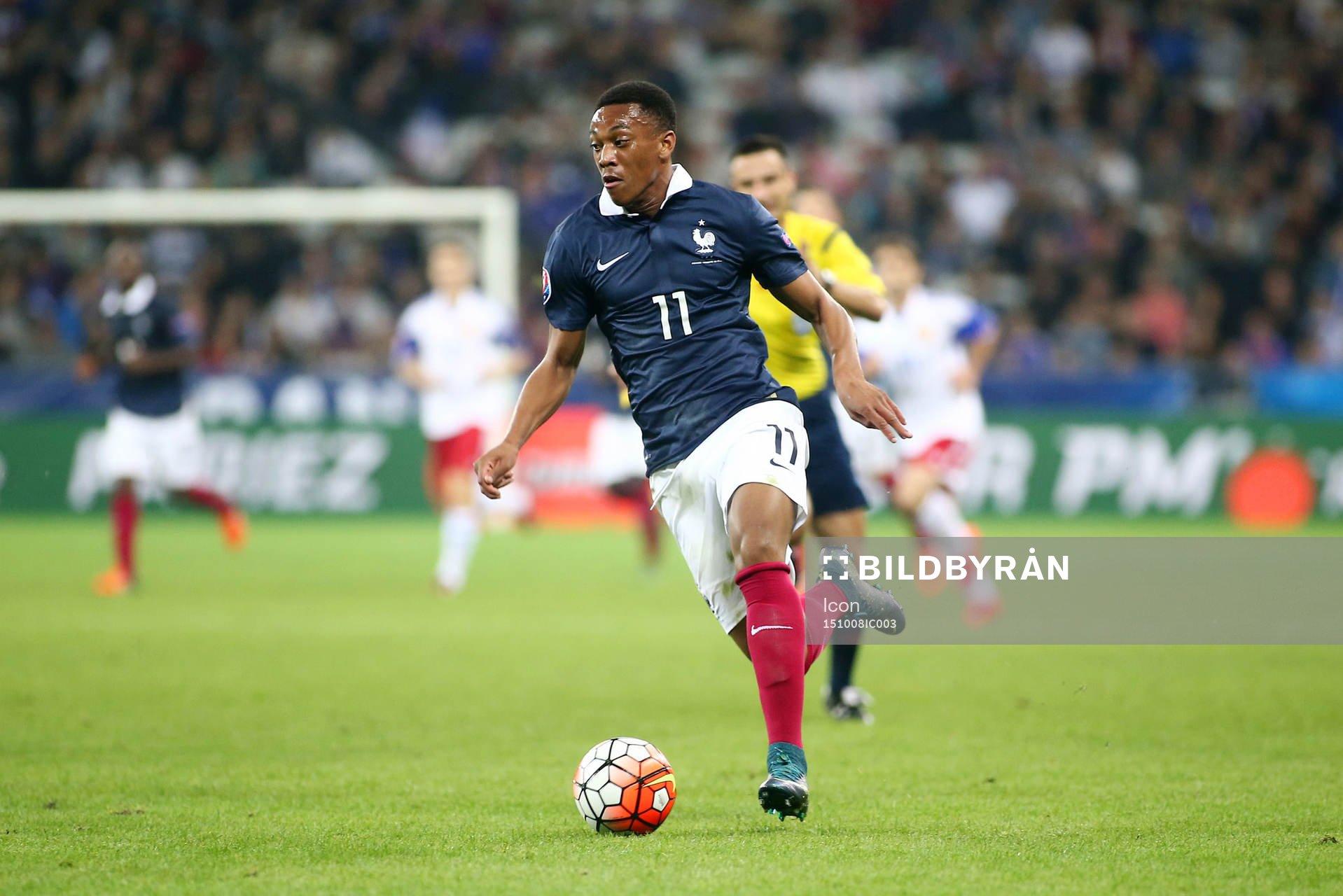 Anthony MARTIAL - 08.10.2015 - France / Armenie - Match