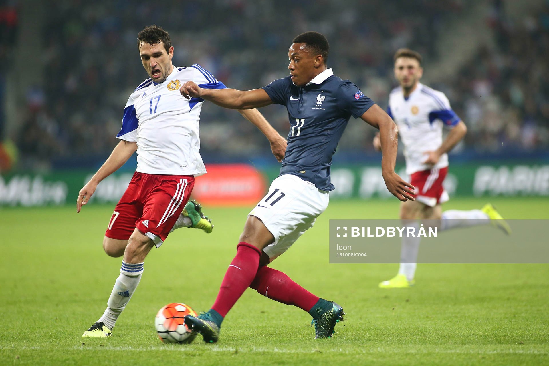 Anthony MARTIAL - 08.10.2015 - France / Armenie - Match