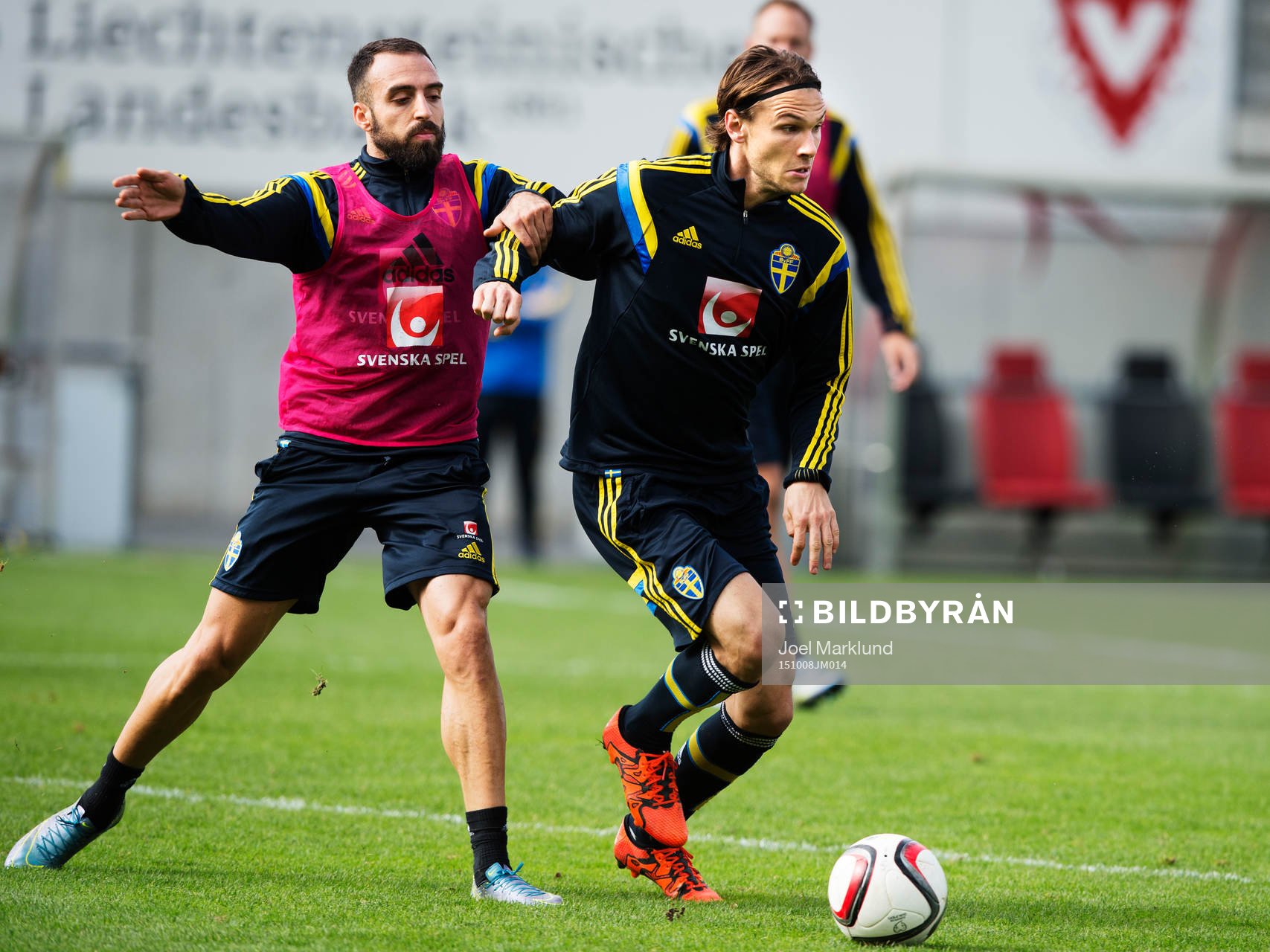 Abdul Khalili och Albin Ekdal
