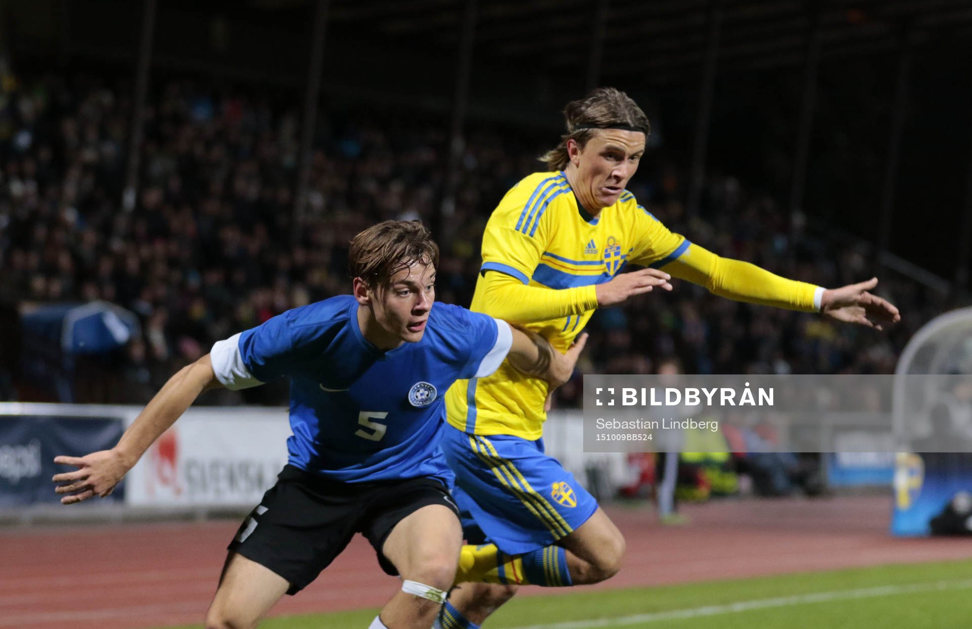 Estlands Kevin Aloe, Sveriges Kristoffer Olsson
