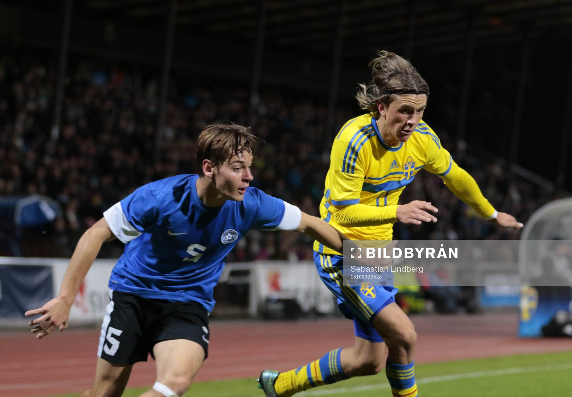 Estlands Kevin Aloe, Sveriges Kristoffer Olsson