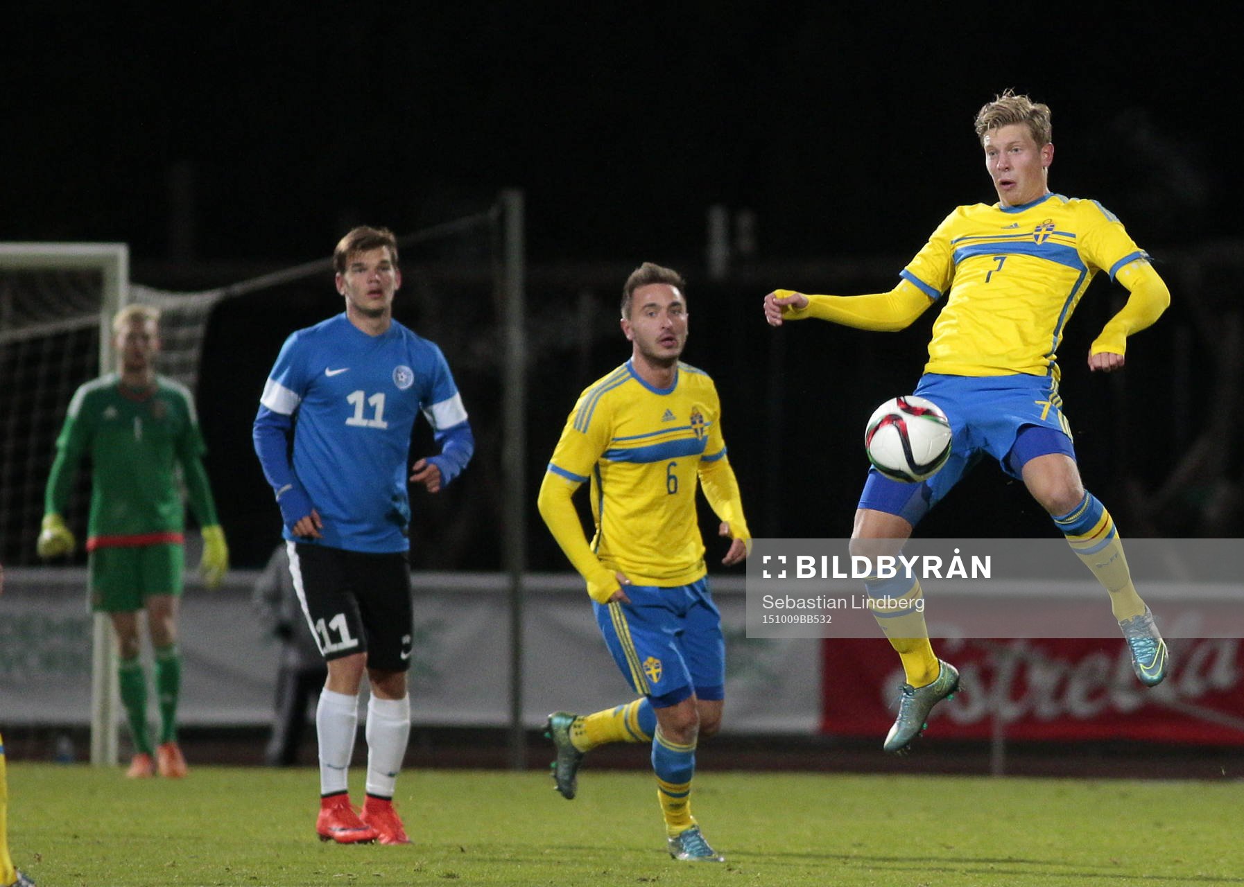 Estlands Frank Liivak, Sveriges Muamer Tankovic, Sveriges