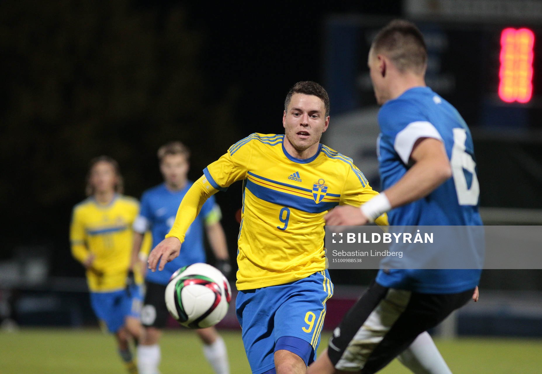 Sveriges Kerim Mrabti, Estlands German Slein