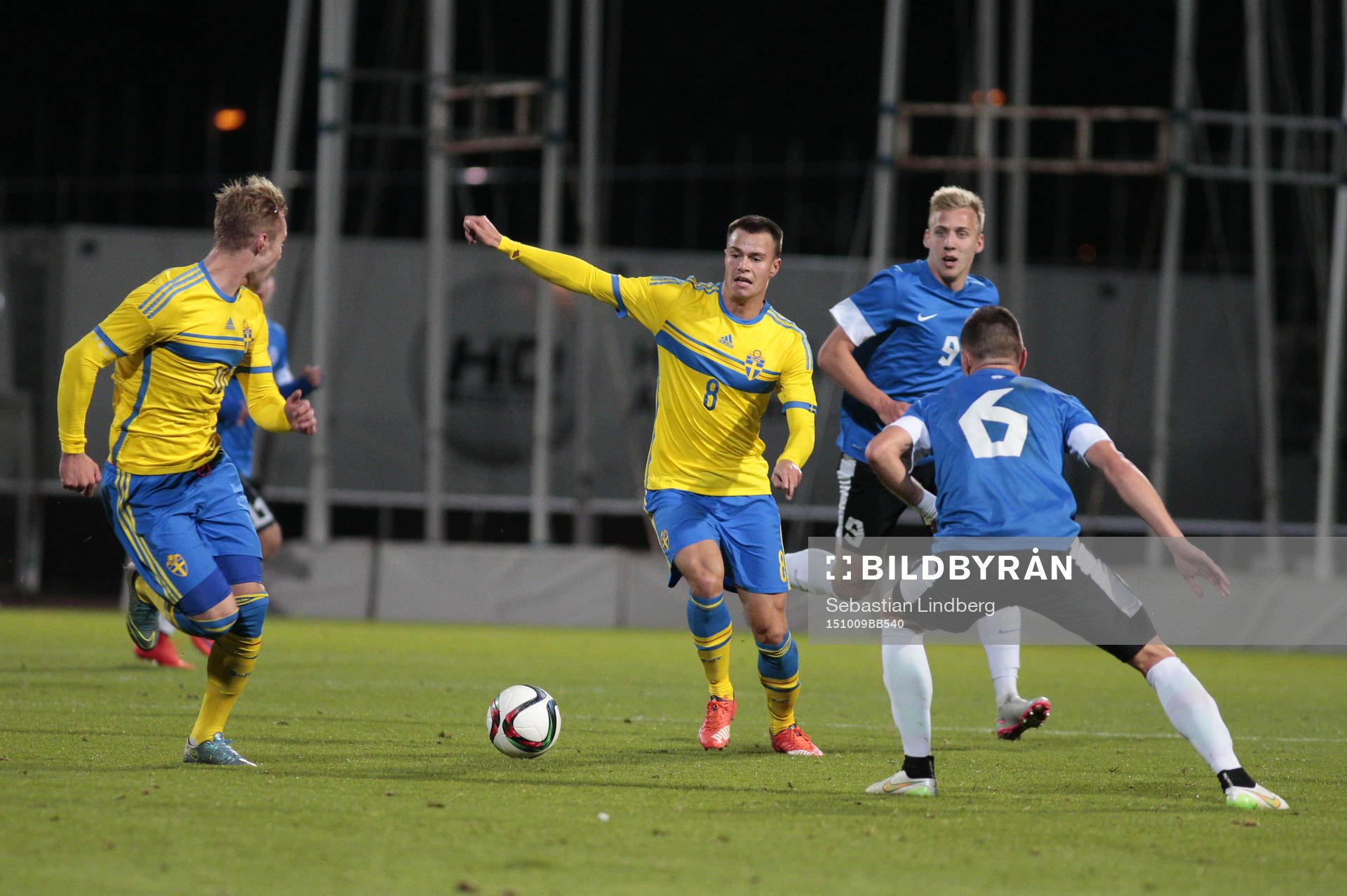 Sveriges Gustav Engvall, Sveriges Melker Hallberg, Estlands