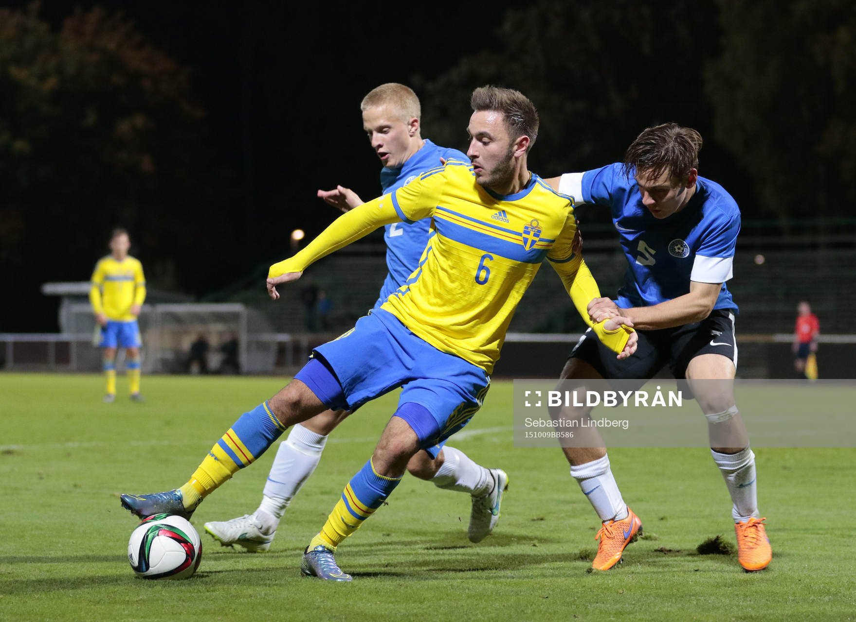 Estlands Hindrek Ojamaa, Sveriges Muamer Tankovic, Estlands