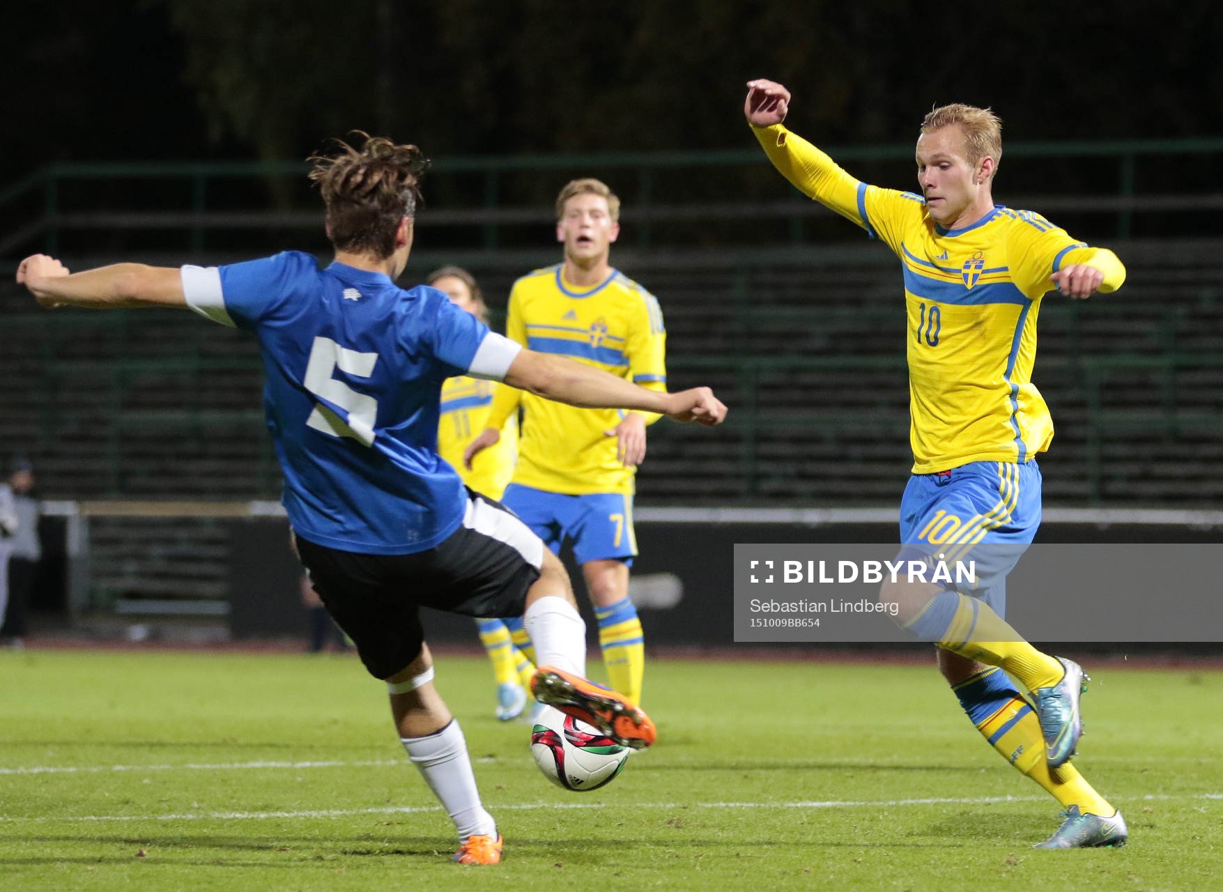 Estlands Kevin Aloe, Sveriges Gustav Engvall