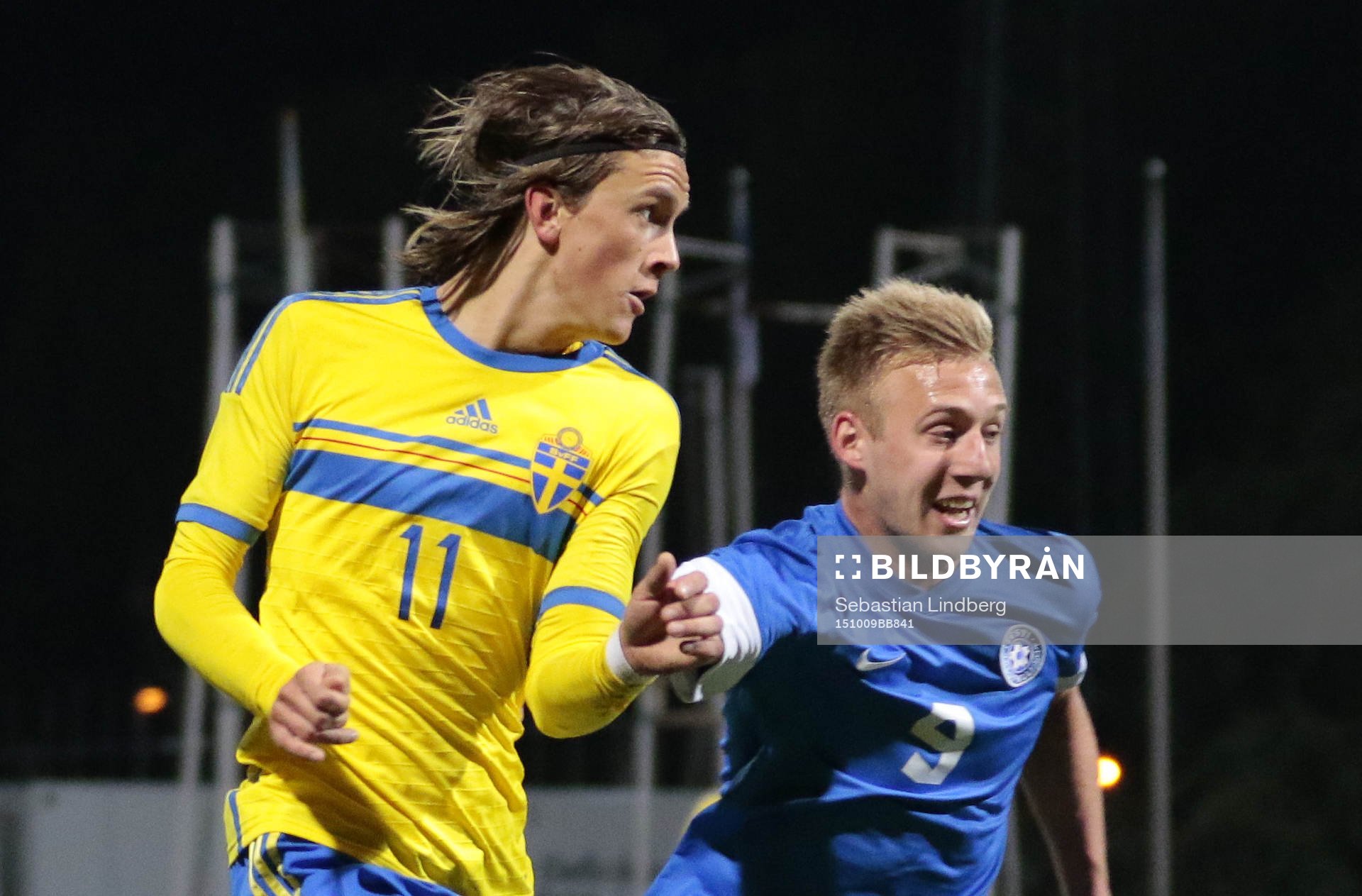 Sveriges Kristoffer Olsson, Estlands Magnus Karofeld