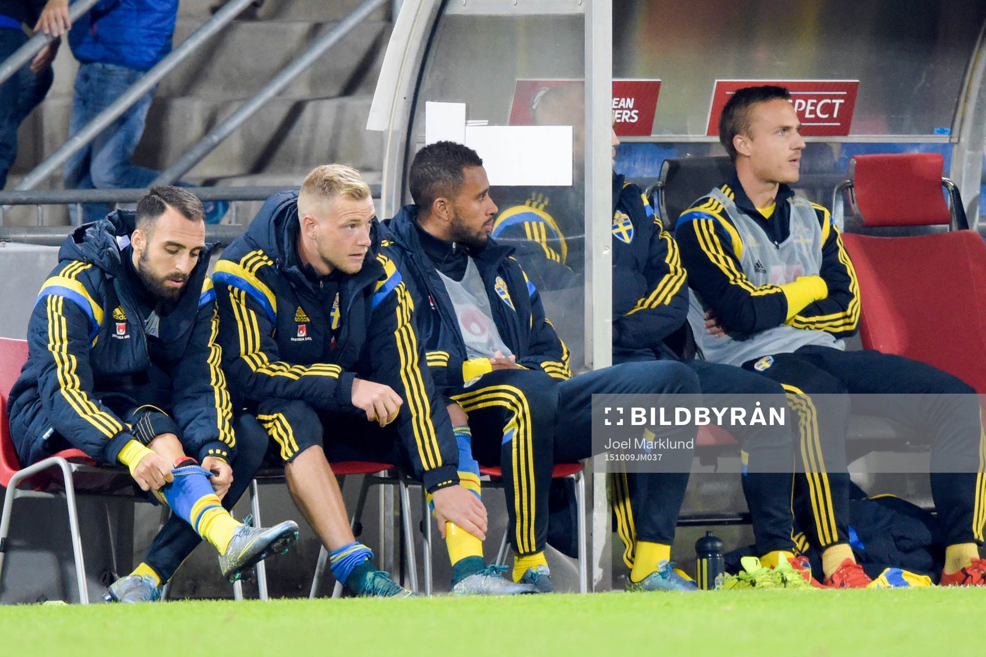 Sveriges Abdul Khalili, John Guidetti, Isaac Kiese Thelin