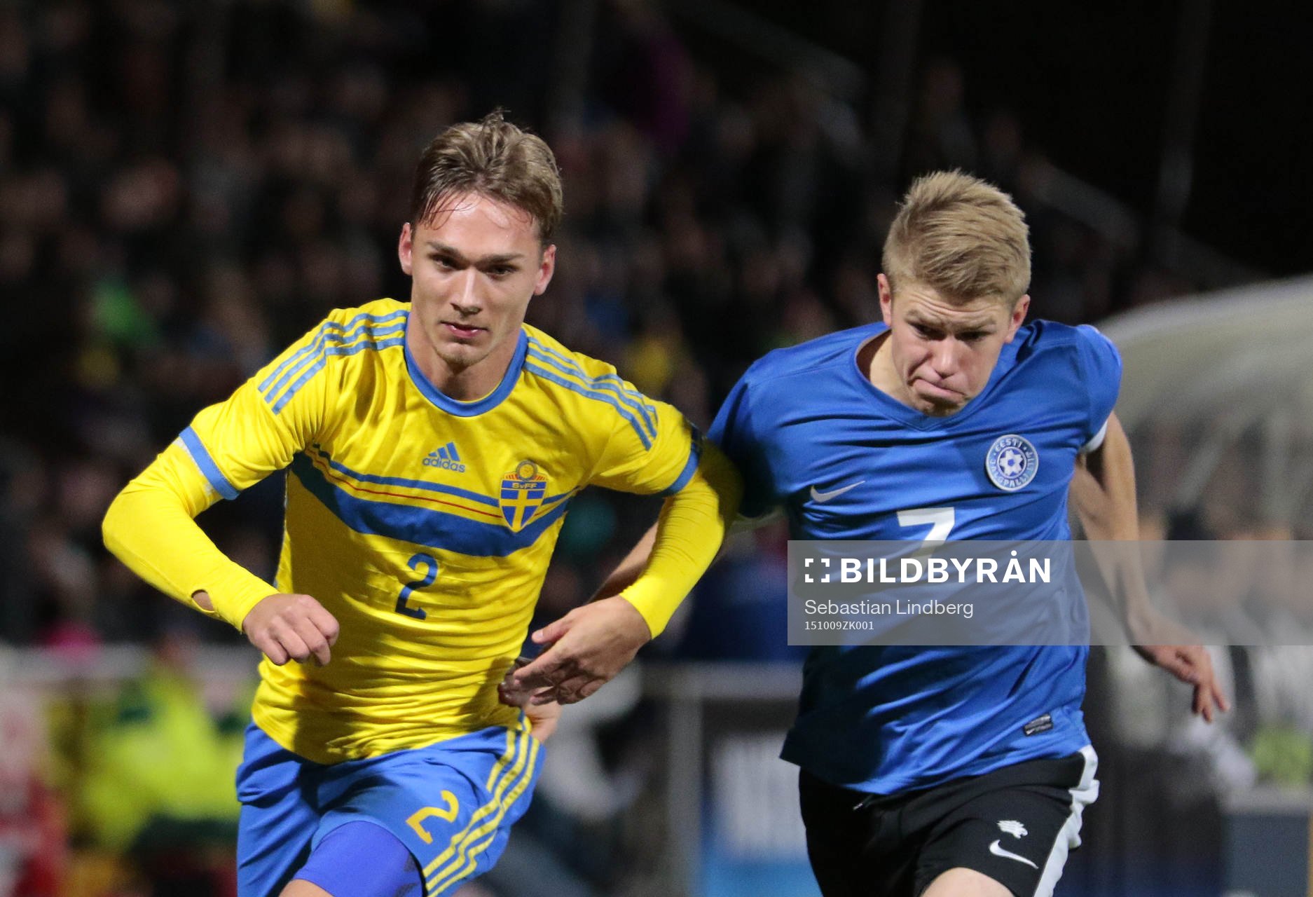 Sveriges Linus Wahlqvist, Estlands Joseph Saliste