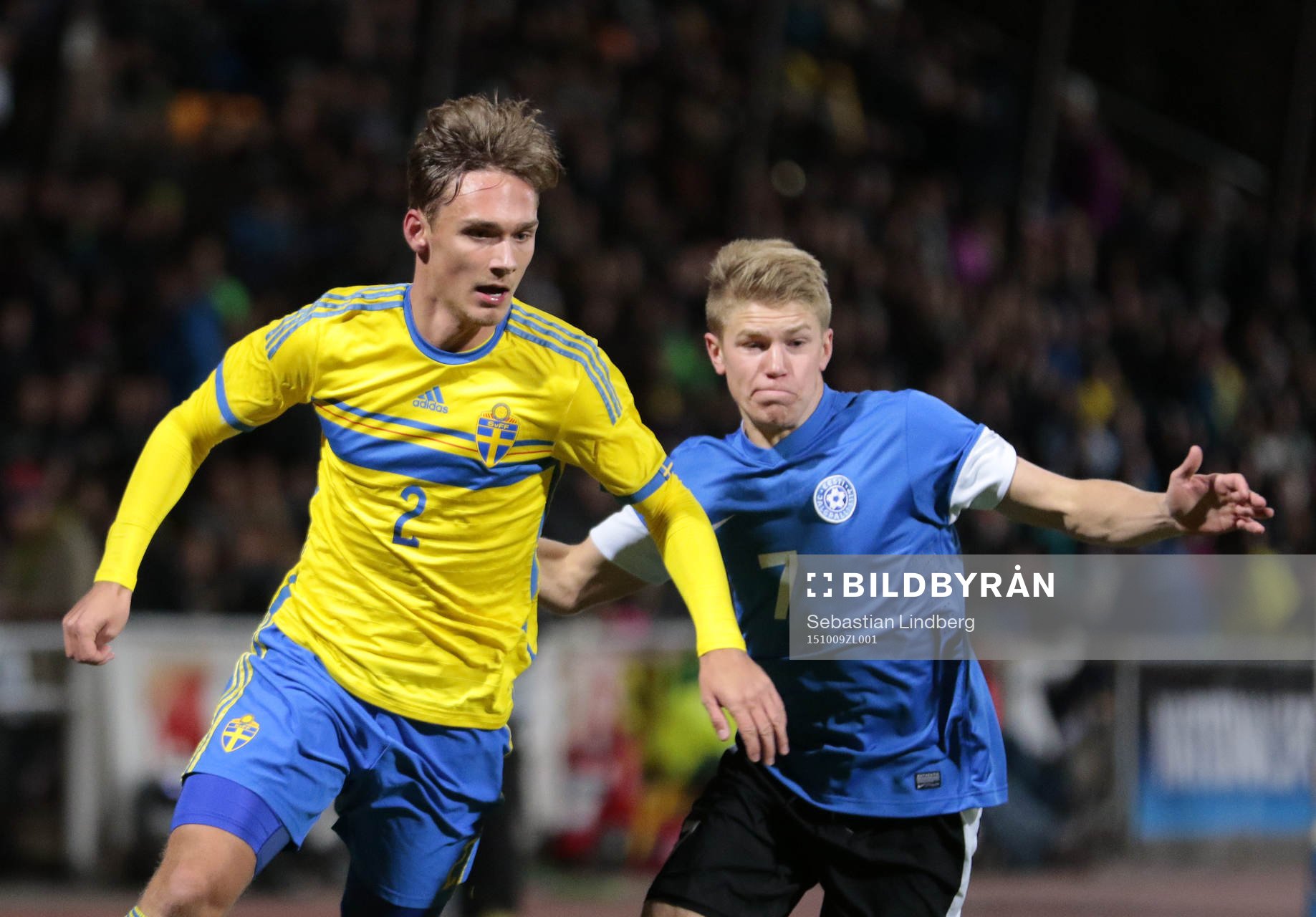 Sveriges Linus Wahlqvist, Estlands Joseph Saliste