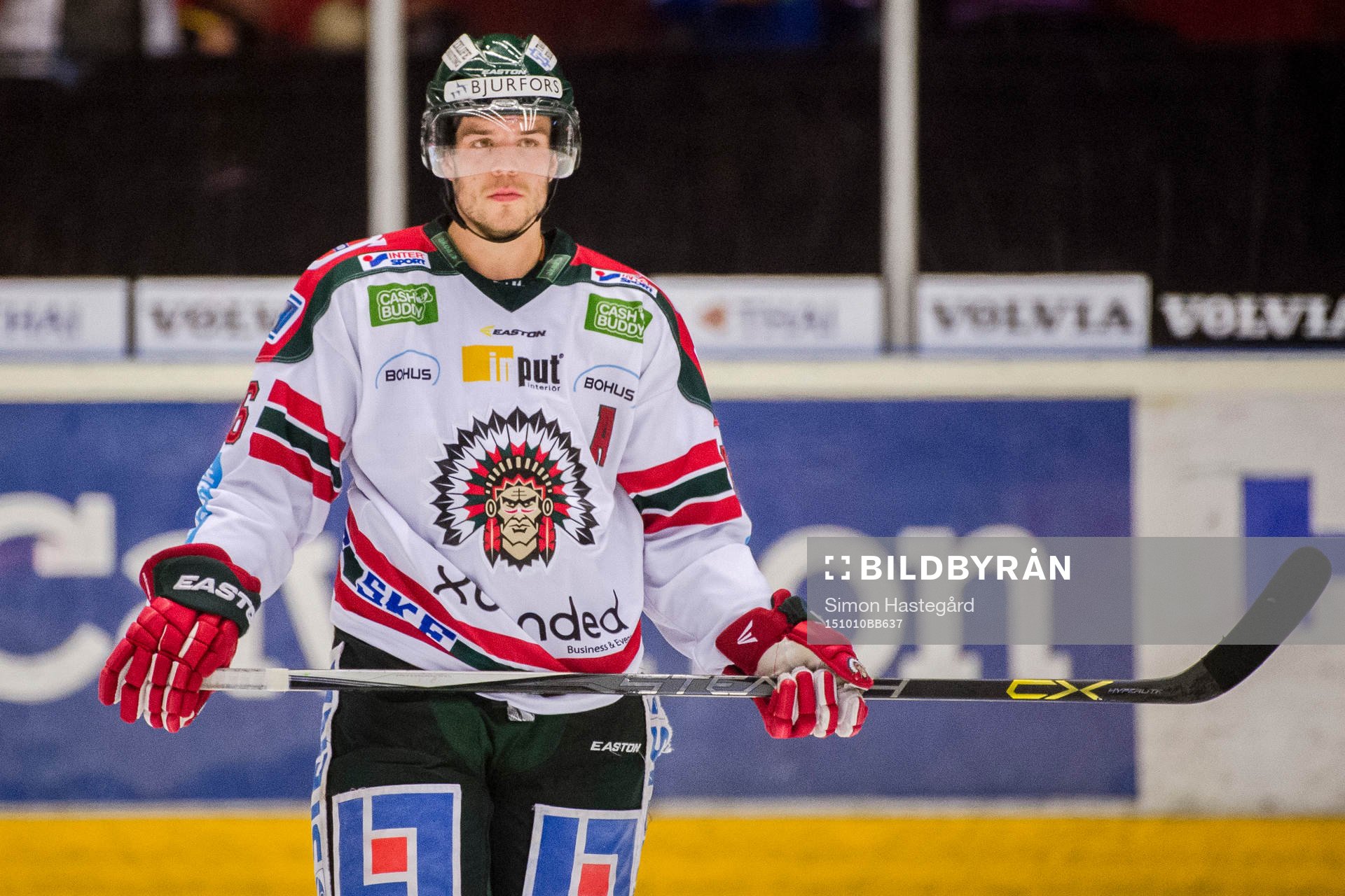 Frölundas Oscar Fantenberg deppar