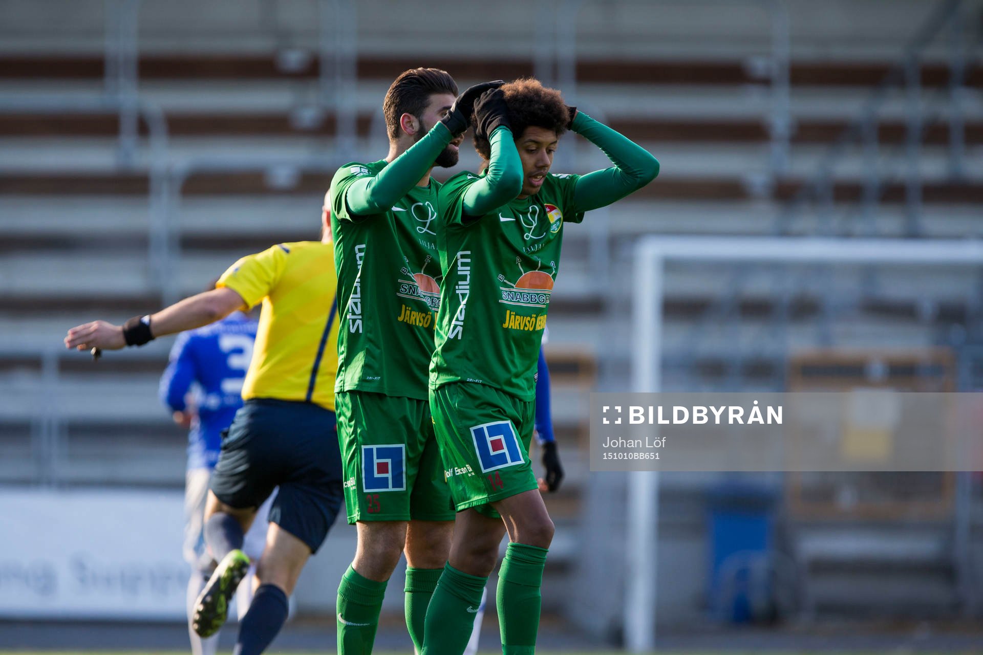 Dalkurds Mattias Mete och Dalkurds Simon Stenberg deppar