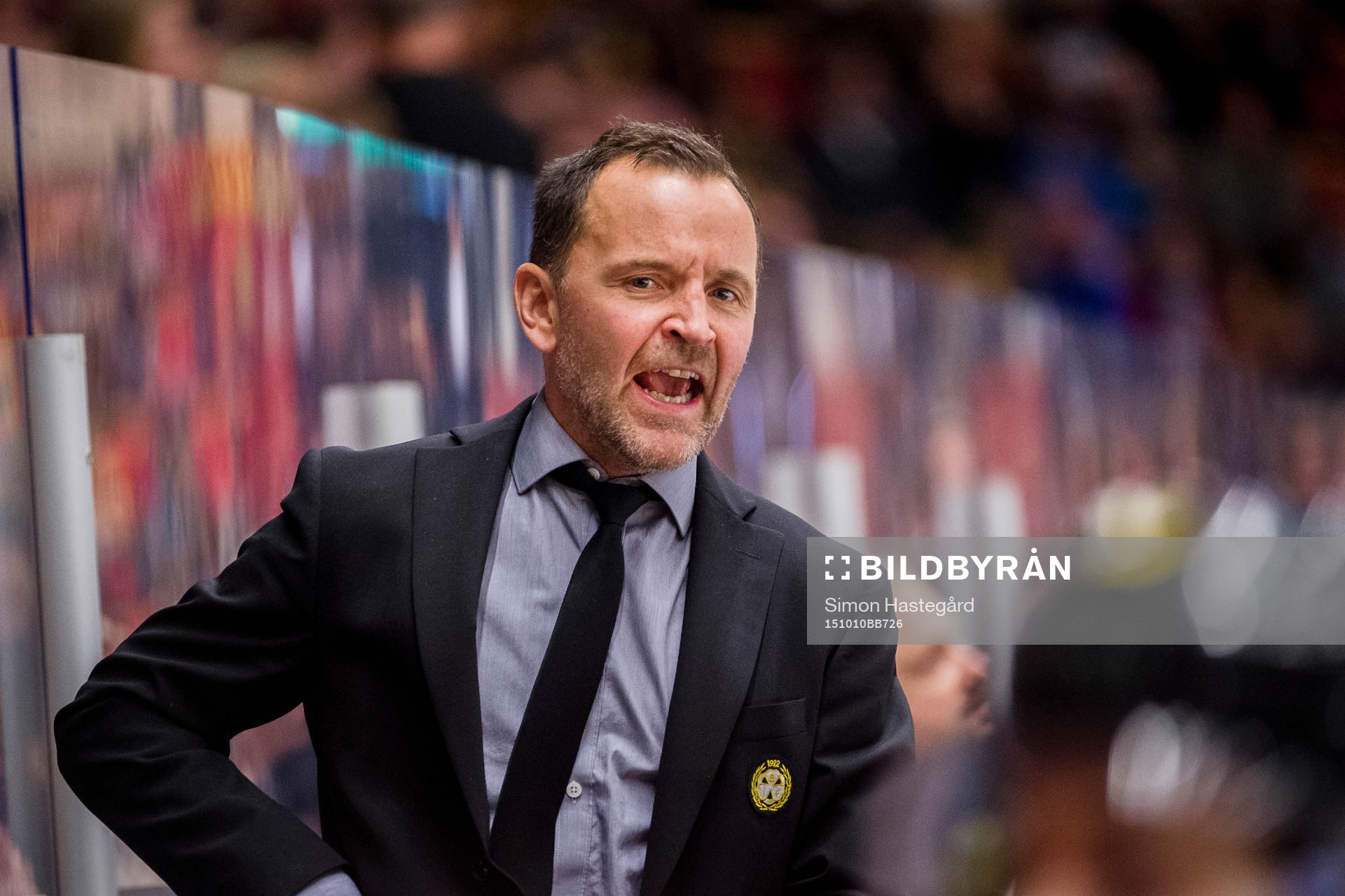 Brynäs tränare Thomas Berglund