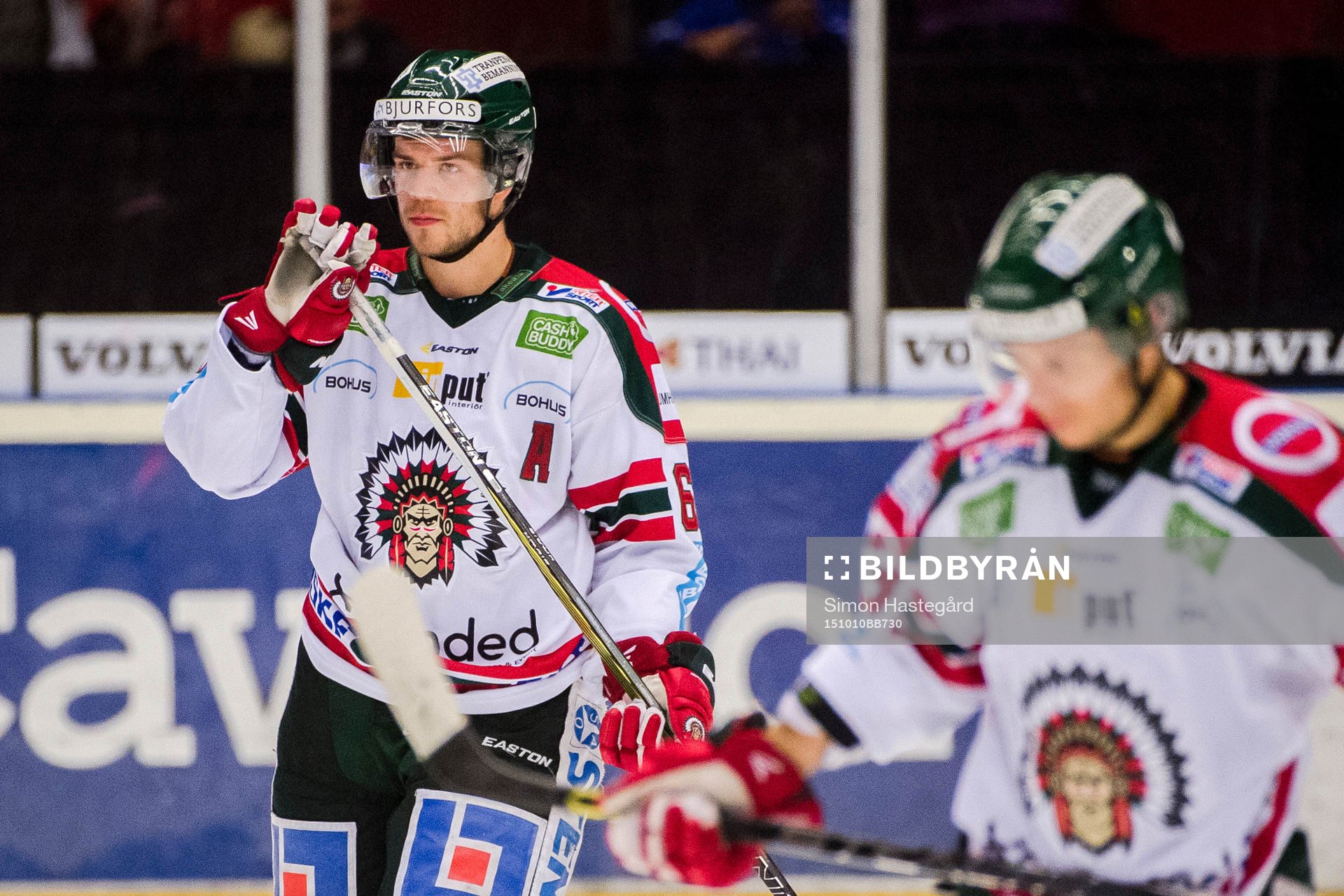 Frölundas Oscar Fantenberg deppar