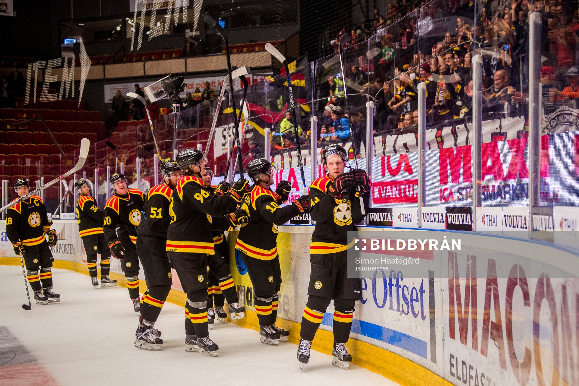 Brynäs Greg Scott jublar