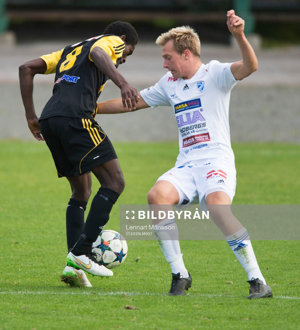i matchen i division 2 mellan IFK Hässleholm och Berga i