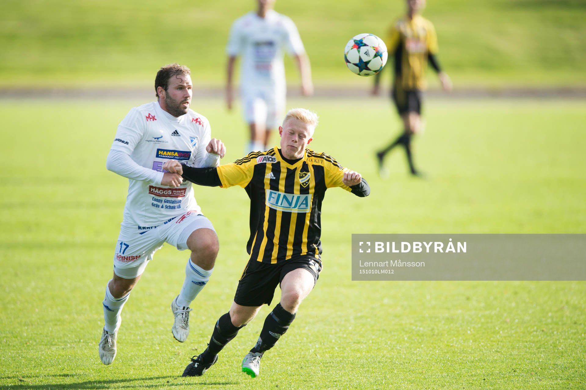 i matchen i division 2 mellan IFK Hässleholm och Berga i