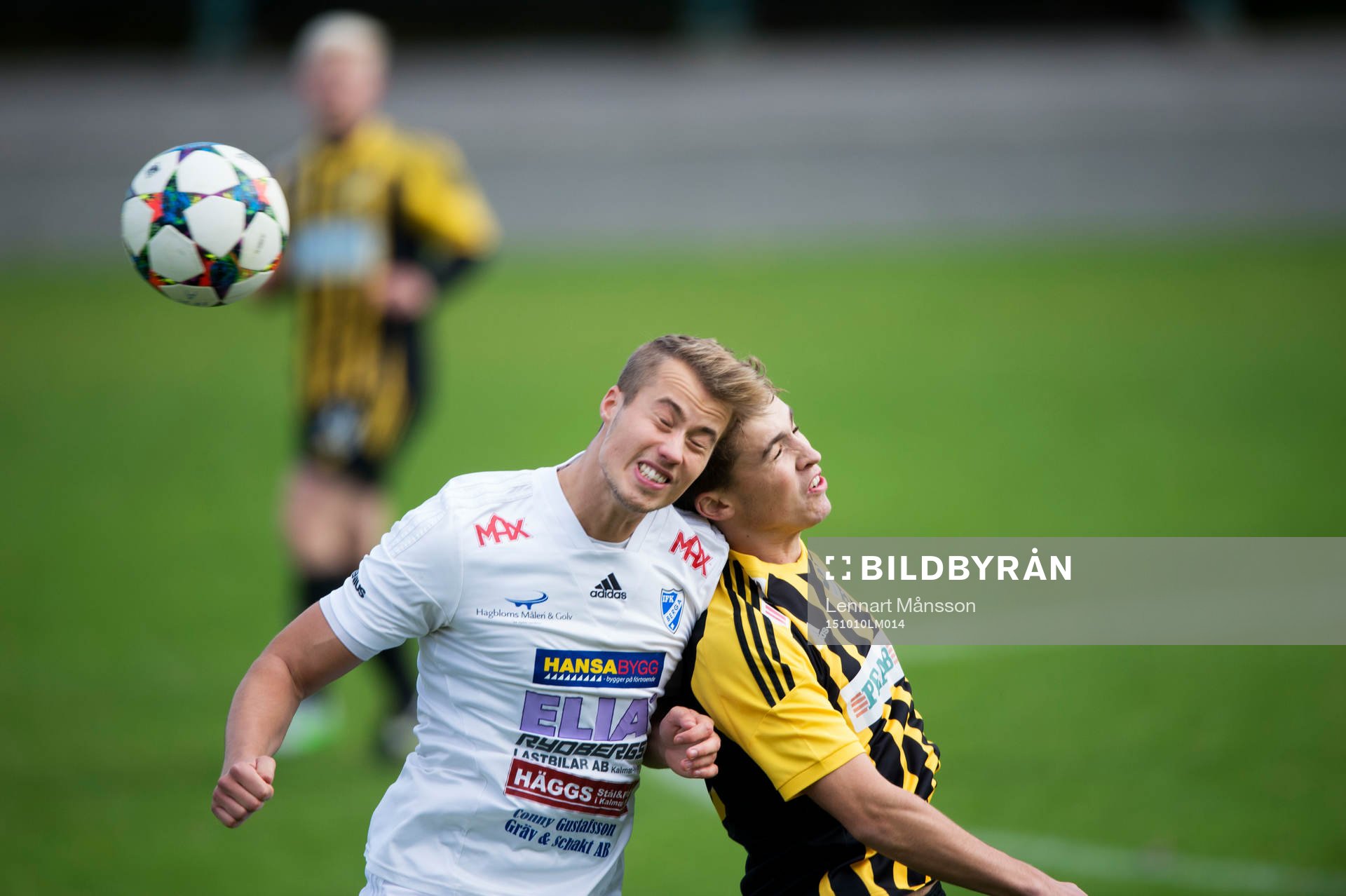 IFK Hässleholms Anton Pramberg i matchen i division 2