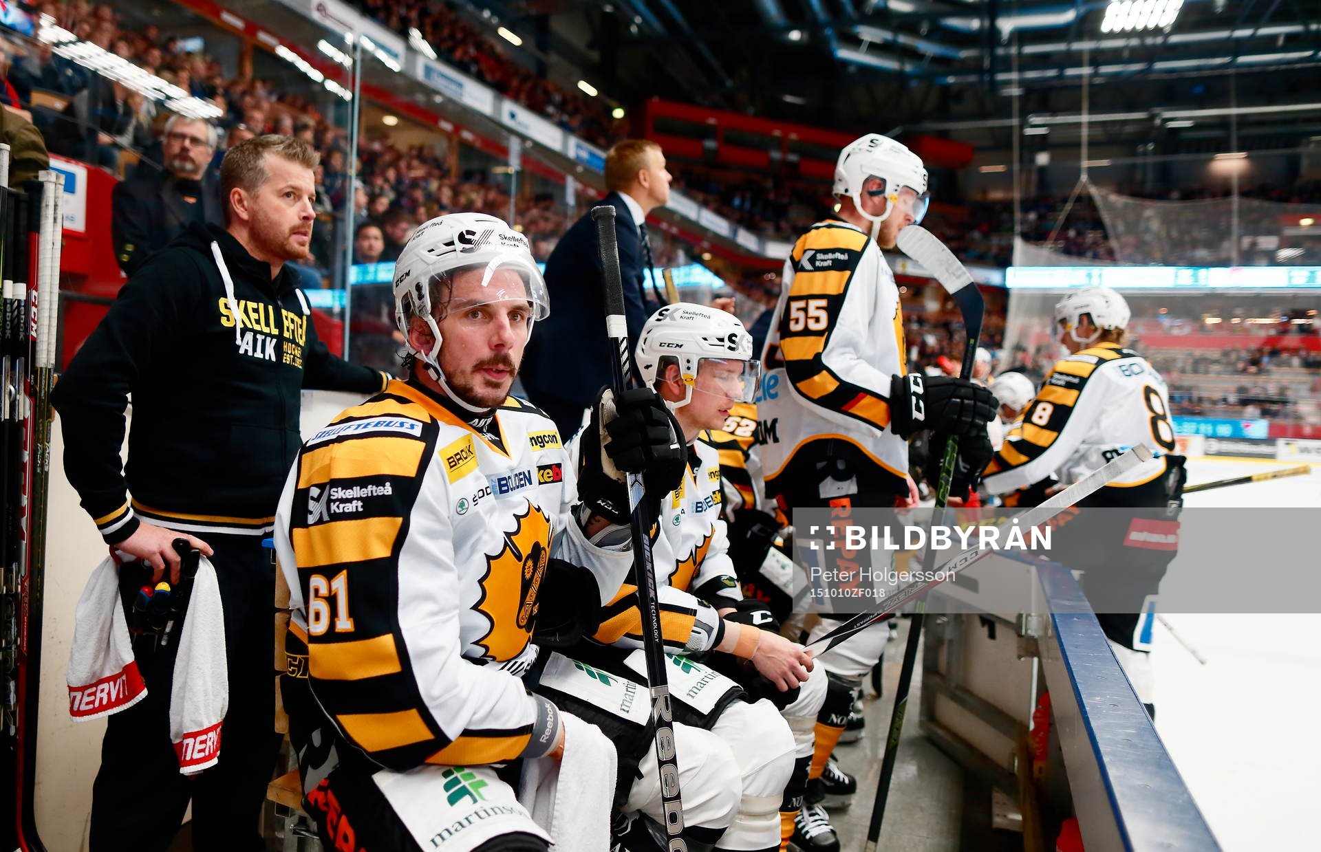 Skellefteås Fredrik Lindgren i båset