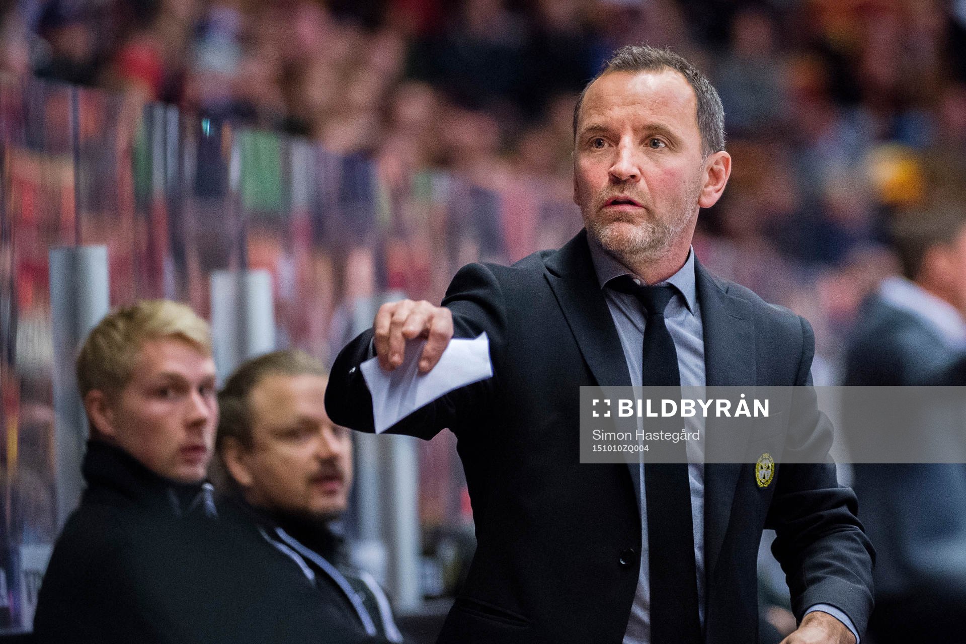 Brynäs tränare Thomas Berglund