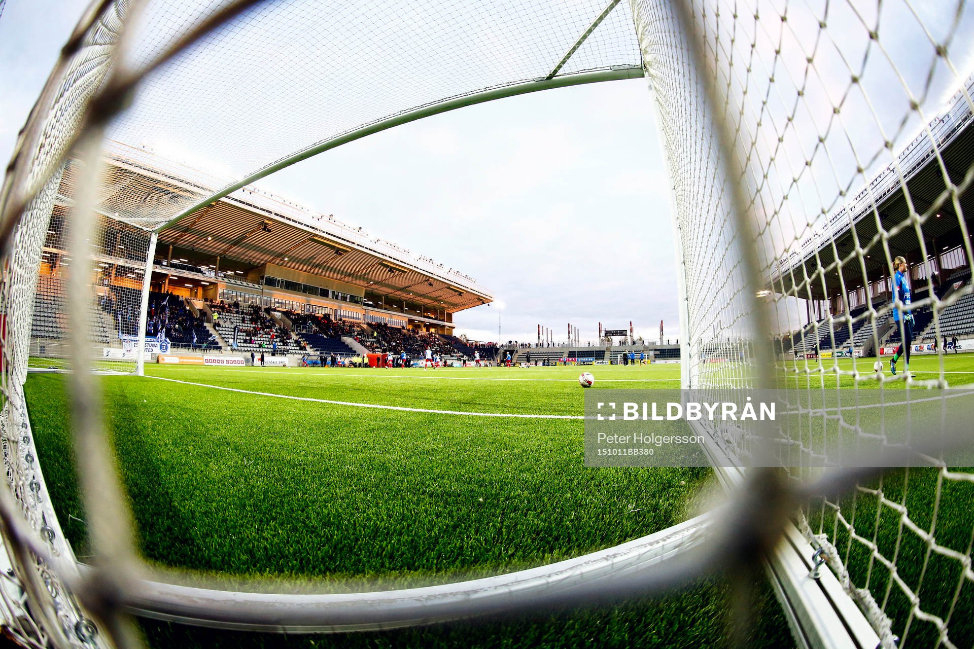 Arenan strax innan avspark
