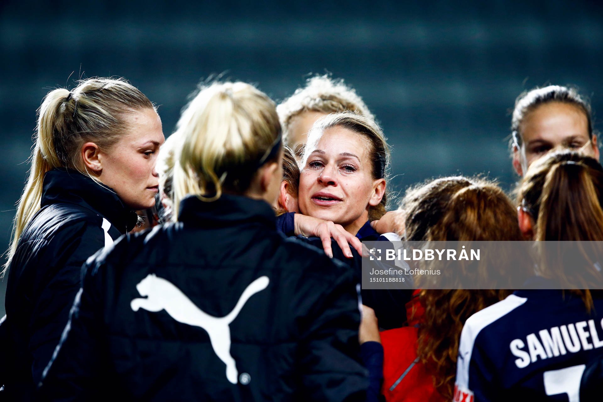 Linköpings Charlotte Rohlin tackas av