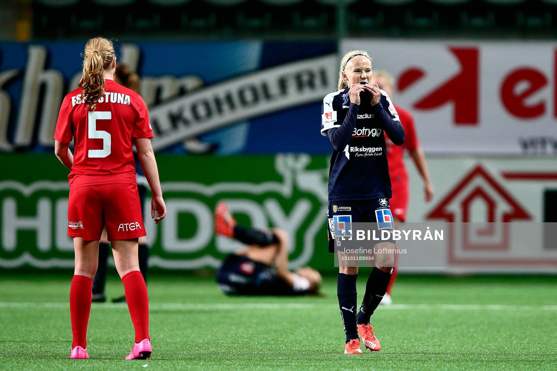 Linköpings Pernille Harder deppar