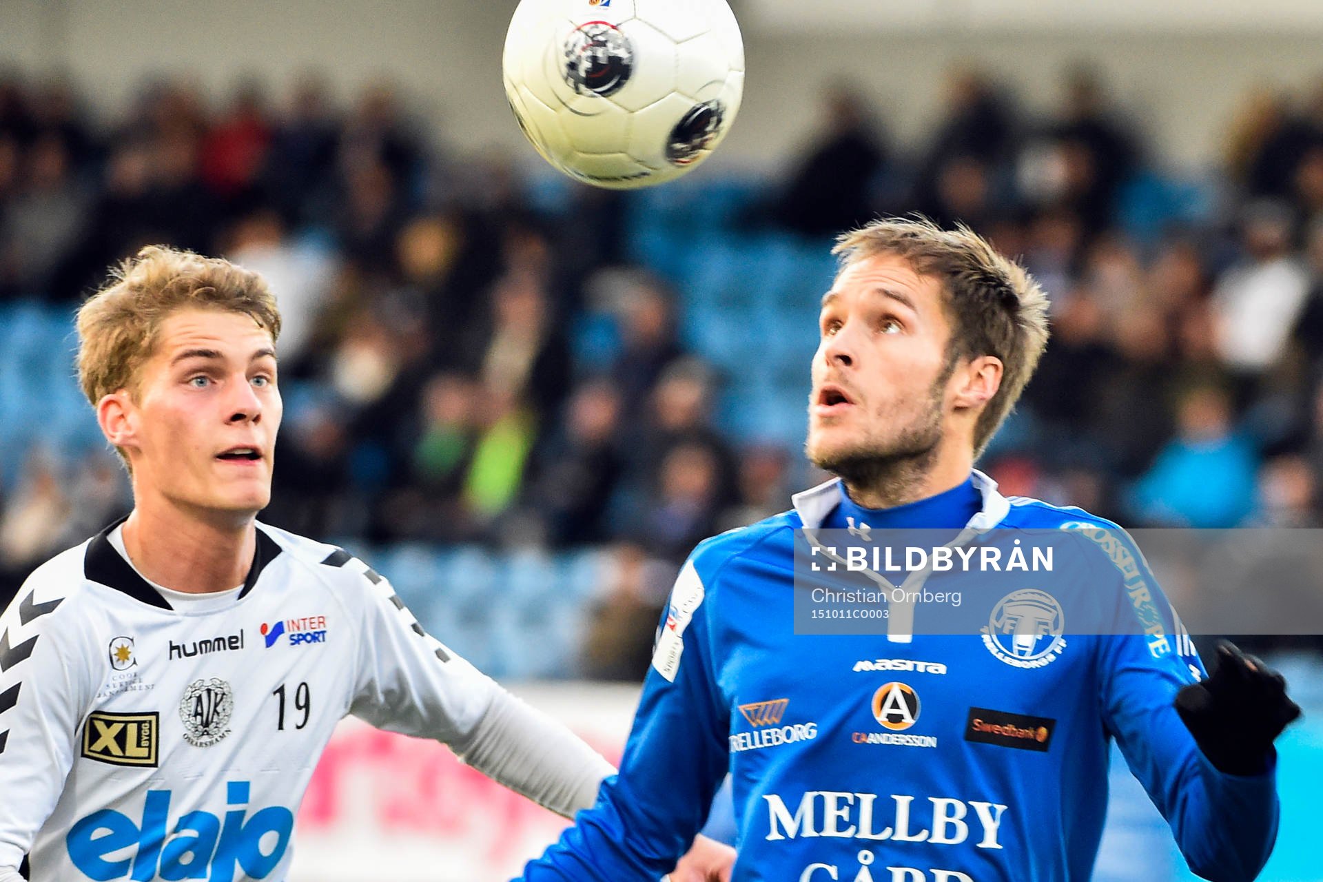 Oskarshamns Martin Karlsson och Trelleborgs Zoran Jovanovic