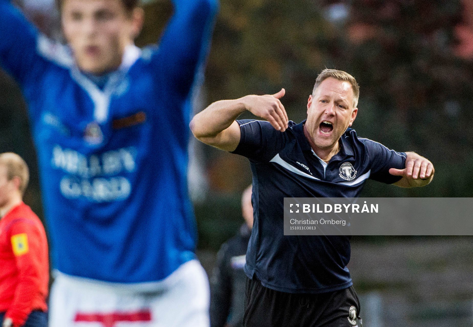 Trelleborgs tränare Patrick Winqvist