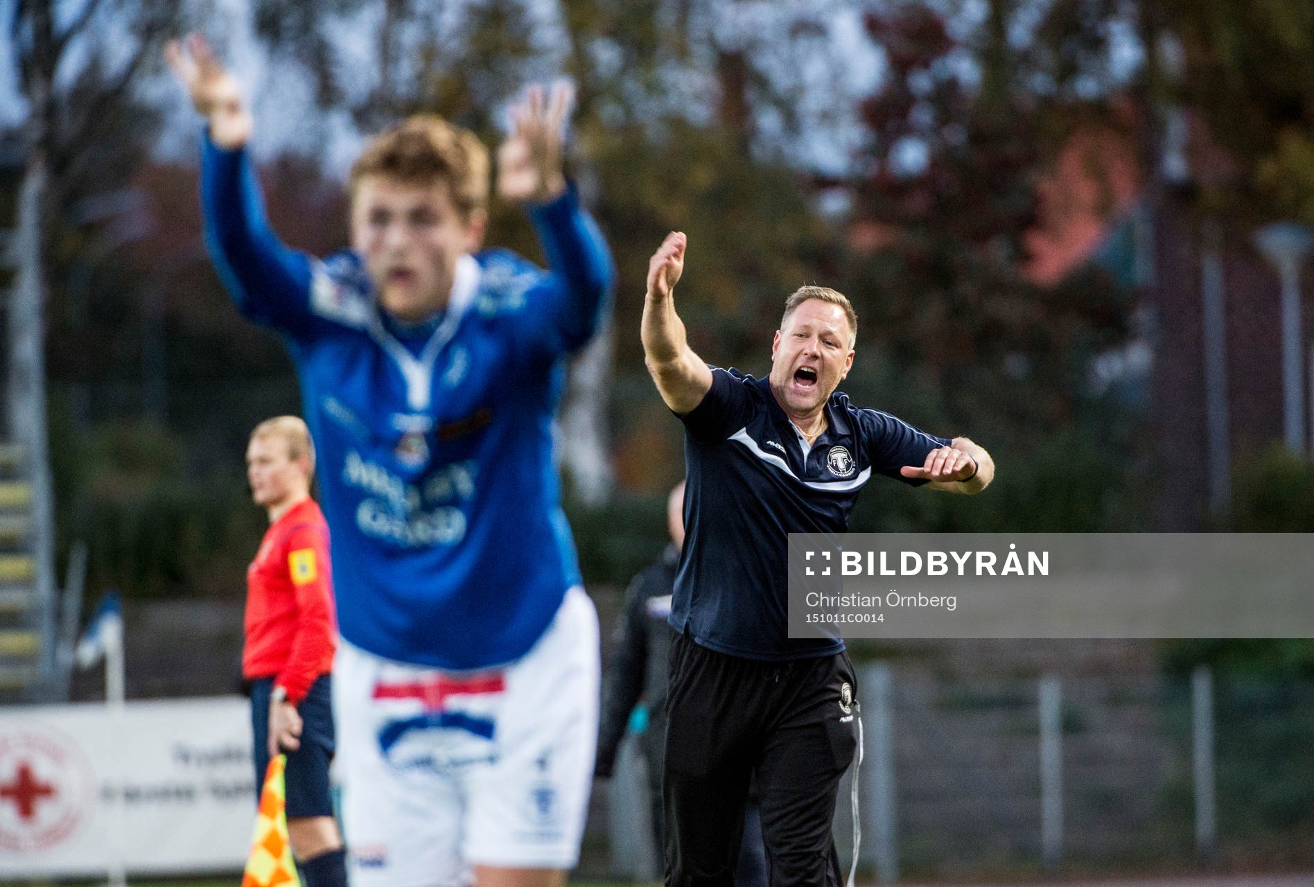 Trelleborgs tränare Patrick Winqvist