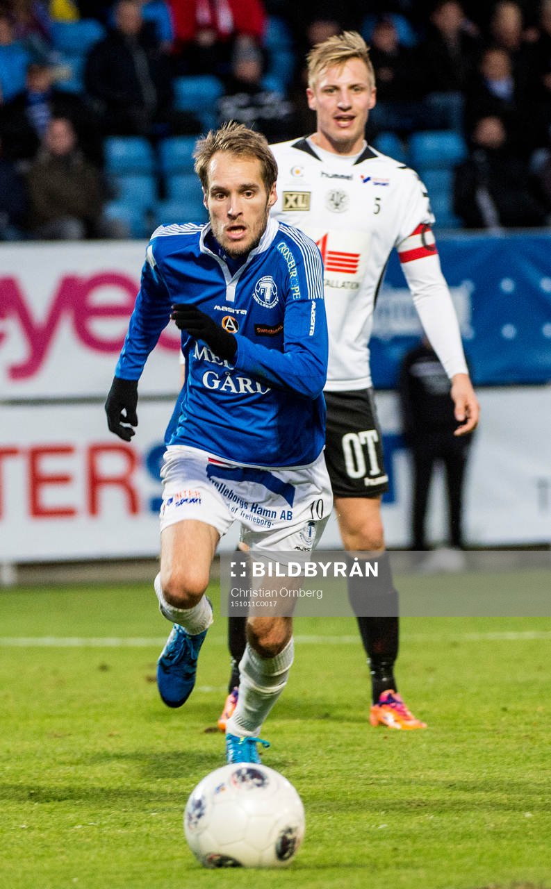 Trelleborgs Zoran Jovanovic mot Oskarshamns Eric Persson