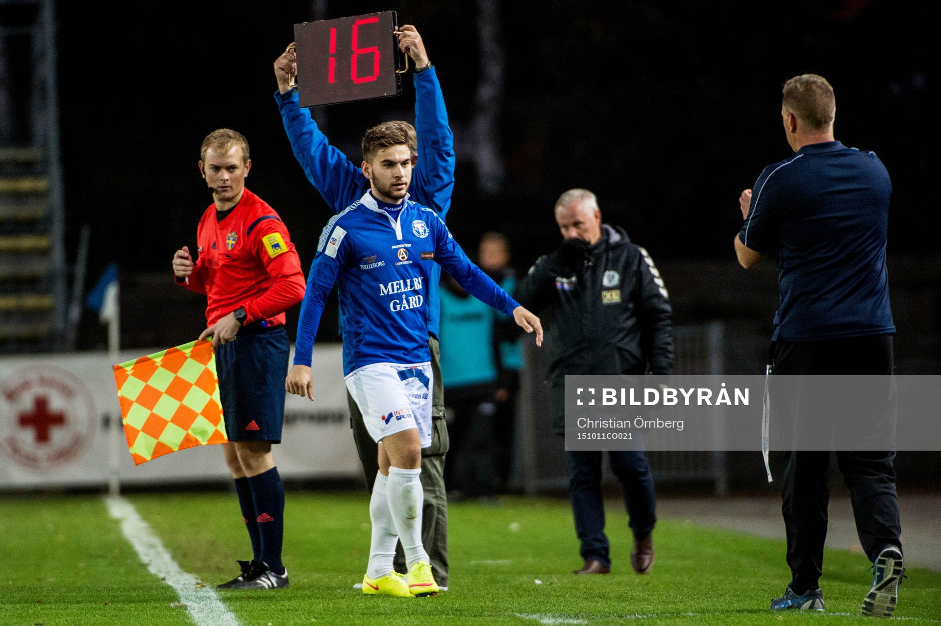 Trelleborgs Mirza Halvadzic byts ut