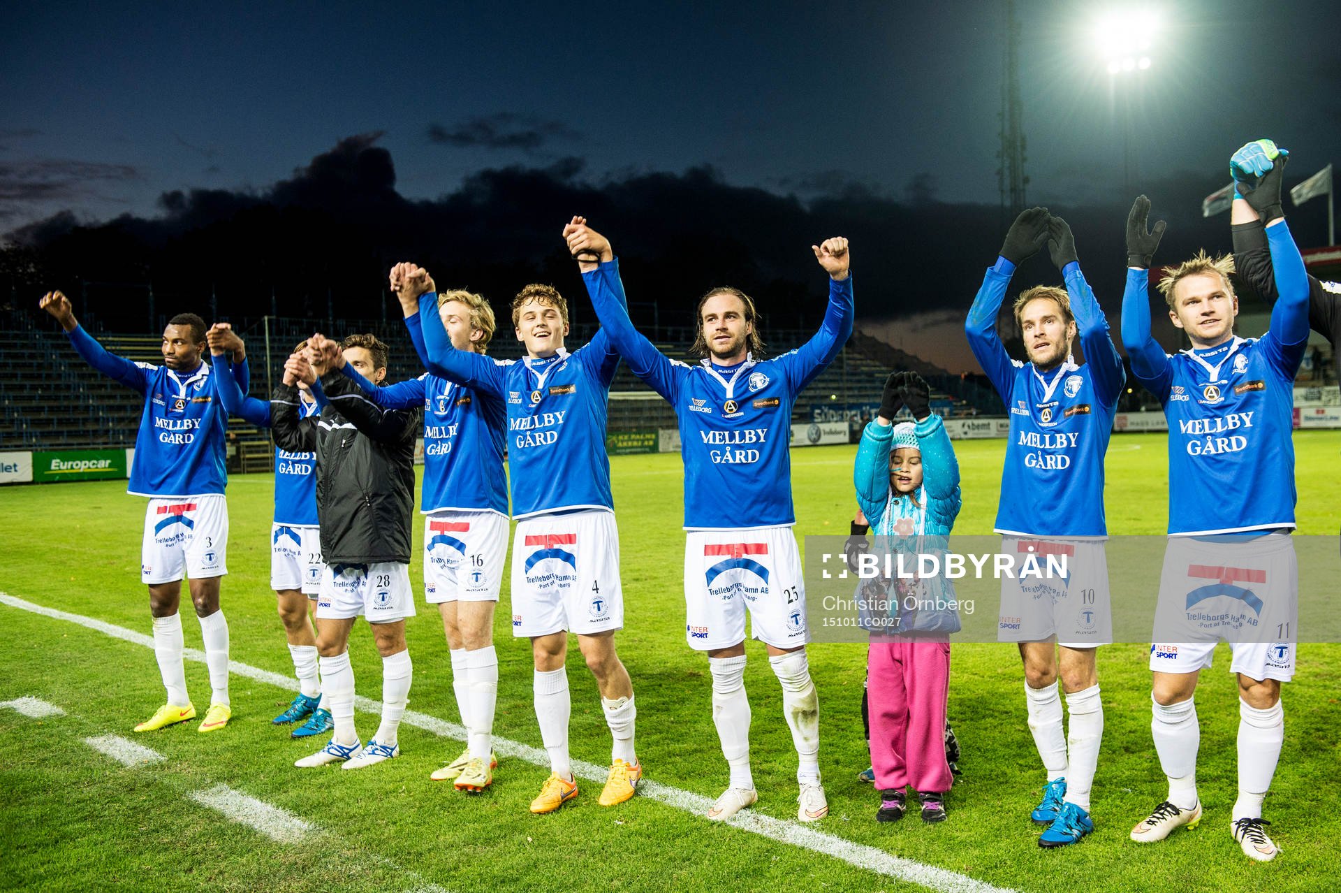 Jubel i Trelleborg åt vinsten med 1-0