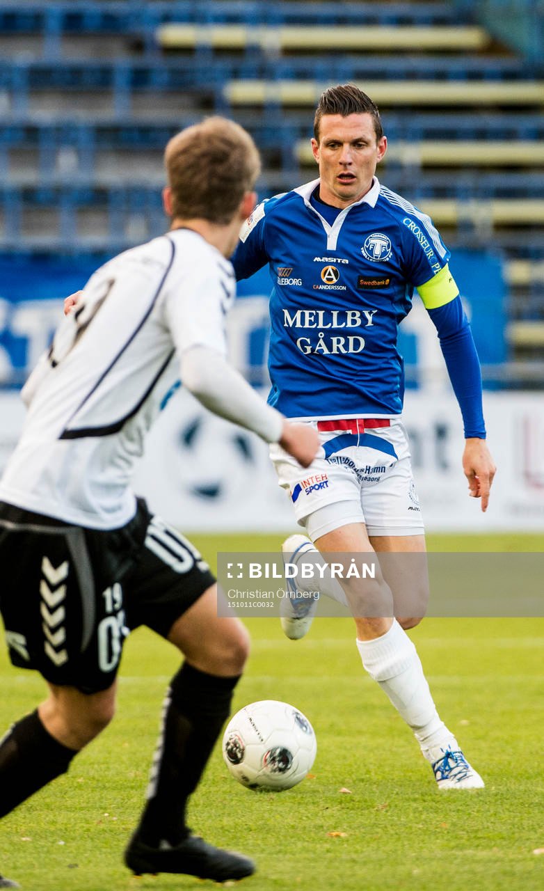 Trelleborgs Kristian Haynes mot Oskarshamns Martin Karlsson