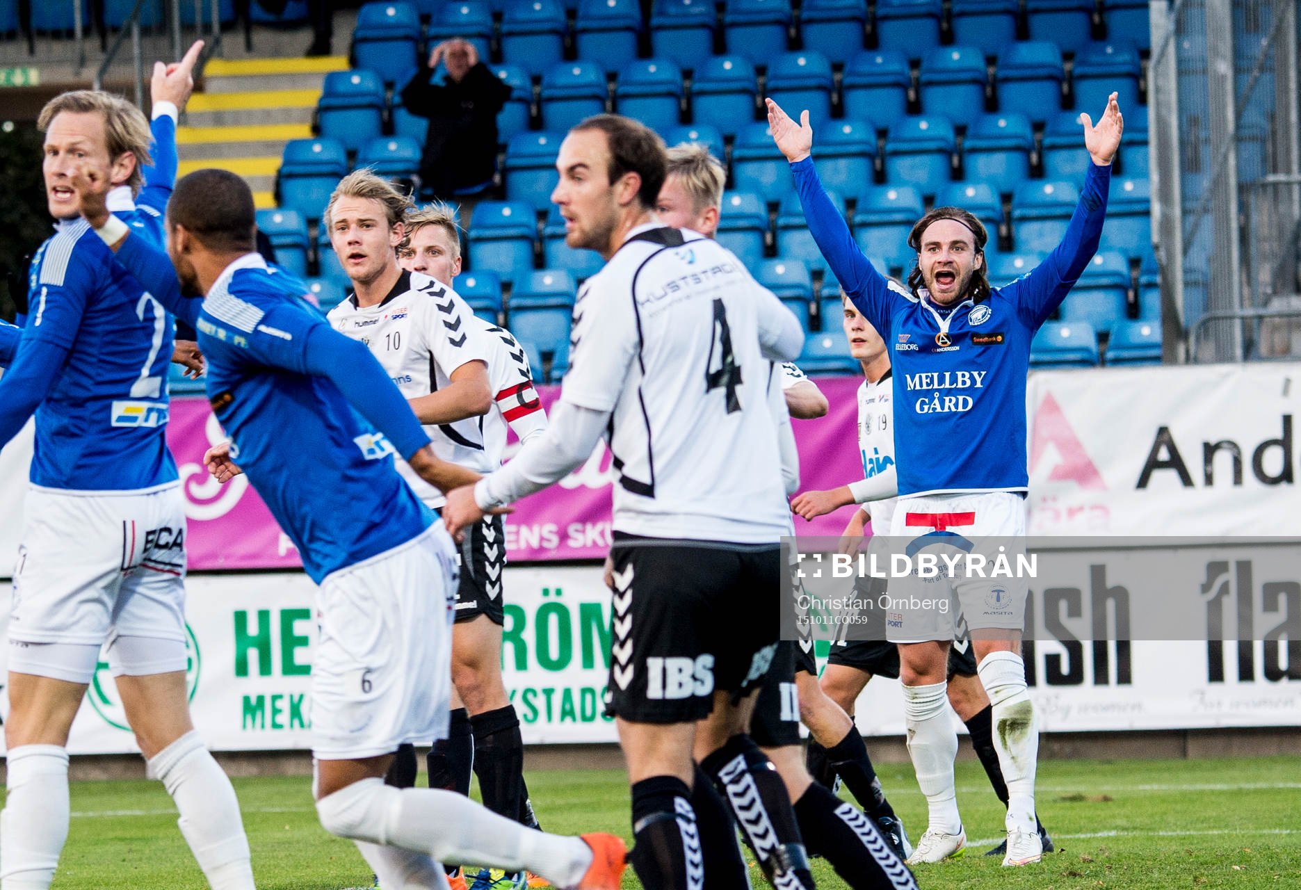 Trelleborgs Robin Jakobsson jublar