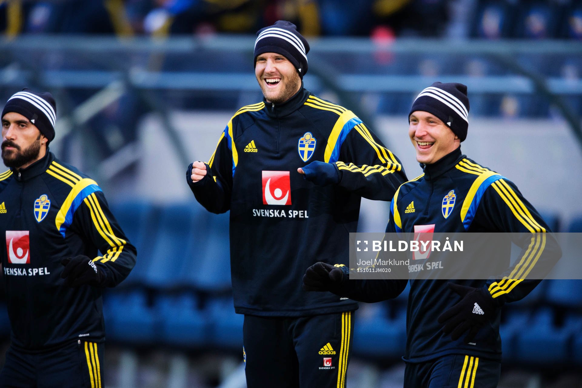 Erkan Zengin, Ola Toivonen och Kim Källström
