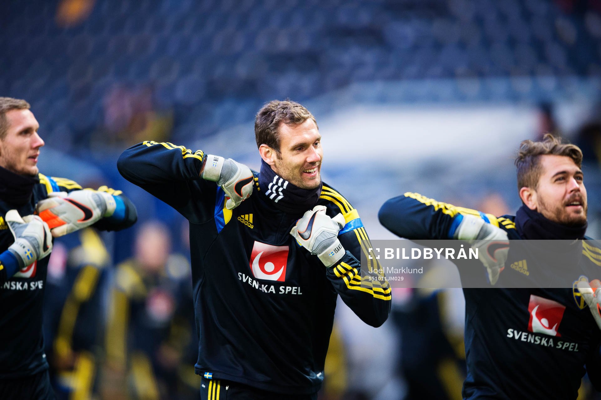 Målvakten Andreas Isaksson