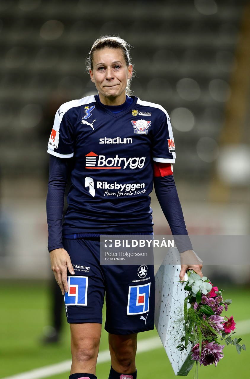 Linköpings Charlotte Rohlin rörd