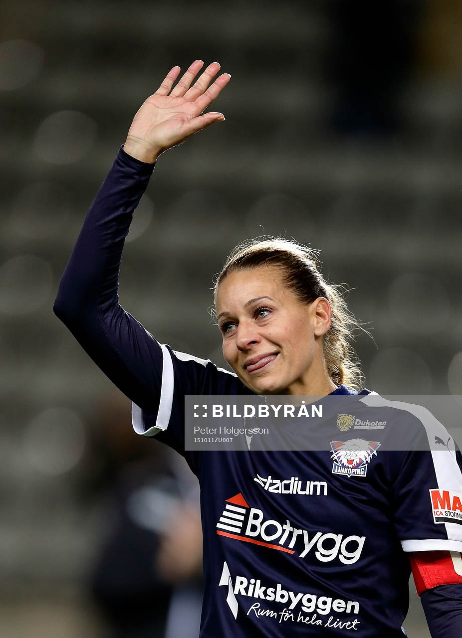 Linköpings Charlotte Rohlin rörd