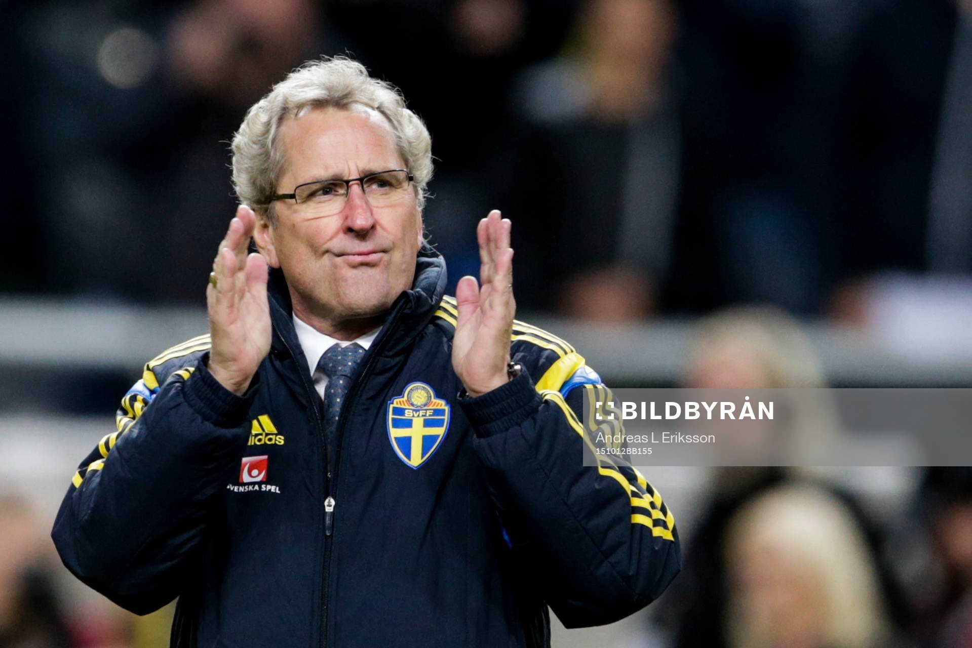 Sveriges förbundskapten Erik Hamrén