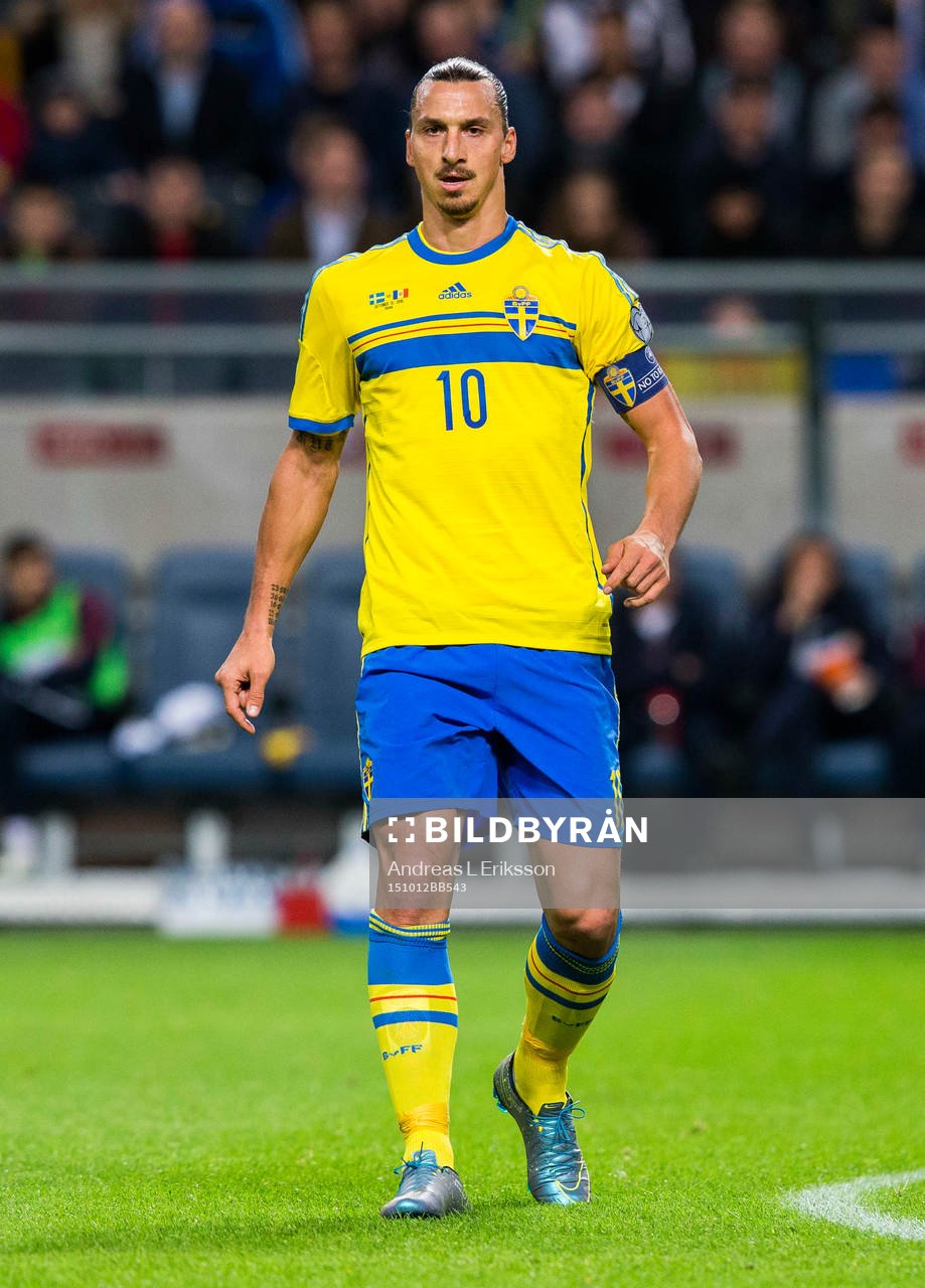 Sveriges Zlatan Ibrahimovic