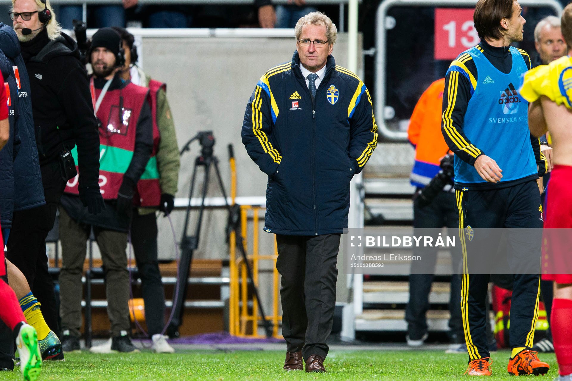 Sveriges förbundskapten Erik Hamrén