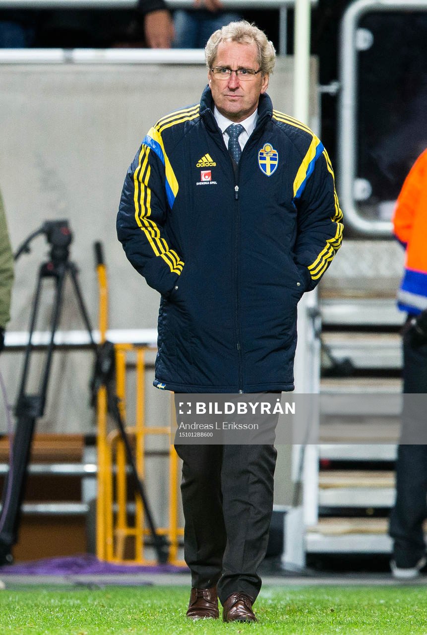 Sveriges förbundskapten Erik Hamrén
