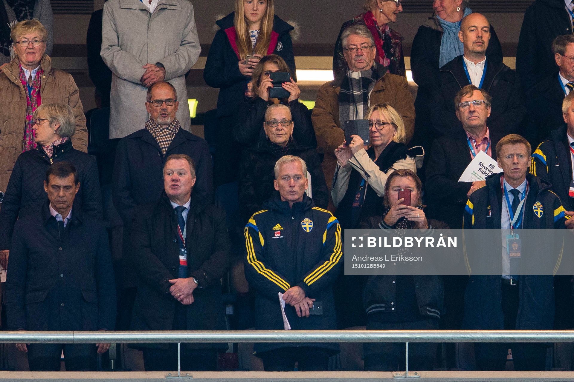 Svenska fotbollsförbundets ordförande Karl-Erik Nilsson,