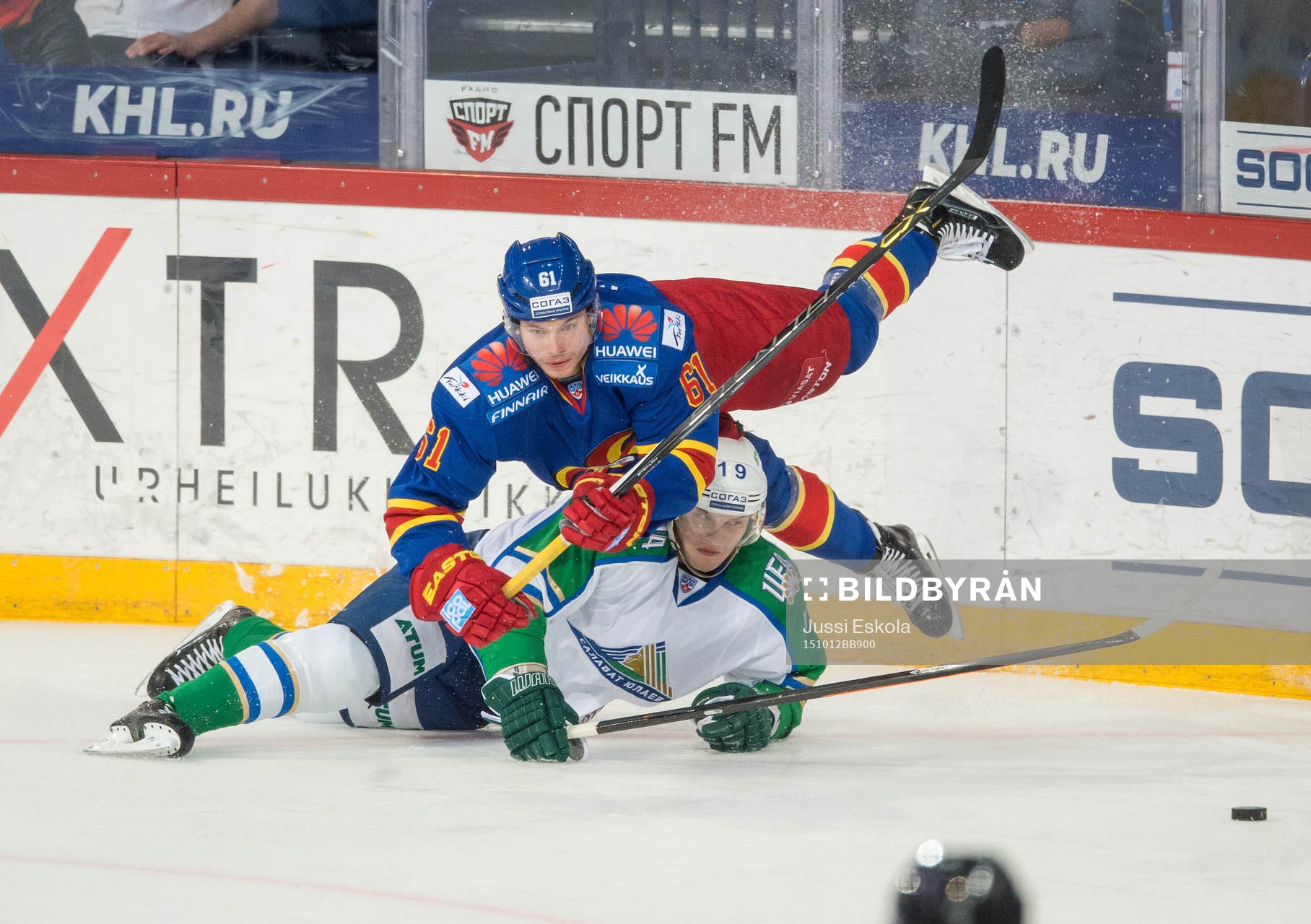 Tommi Huhtala. Jokerit - Salavat Julajev Ufa. KHL.