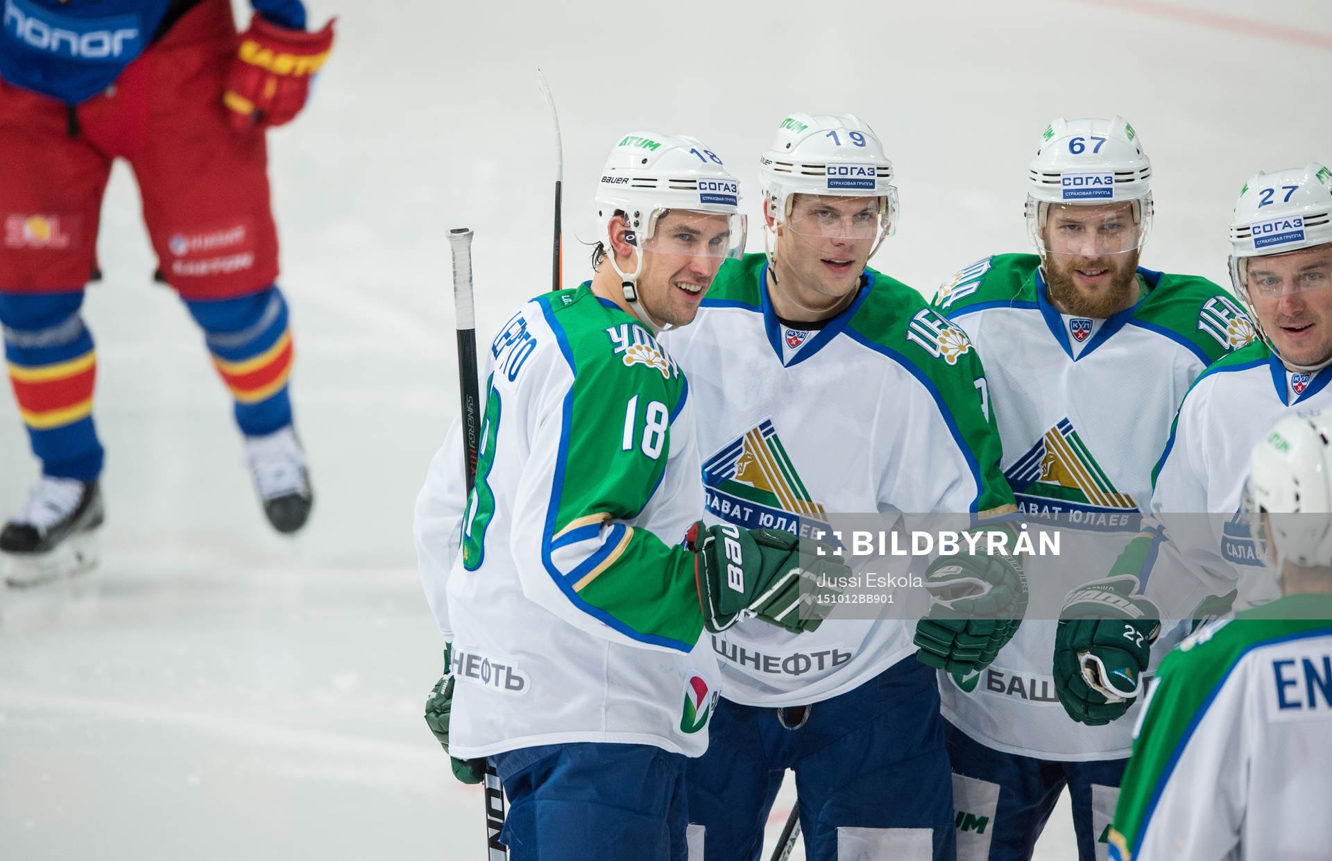 Sami Lepistö (18), Linus Omark (67), Jokerit - Salavat