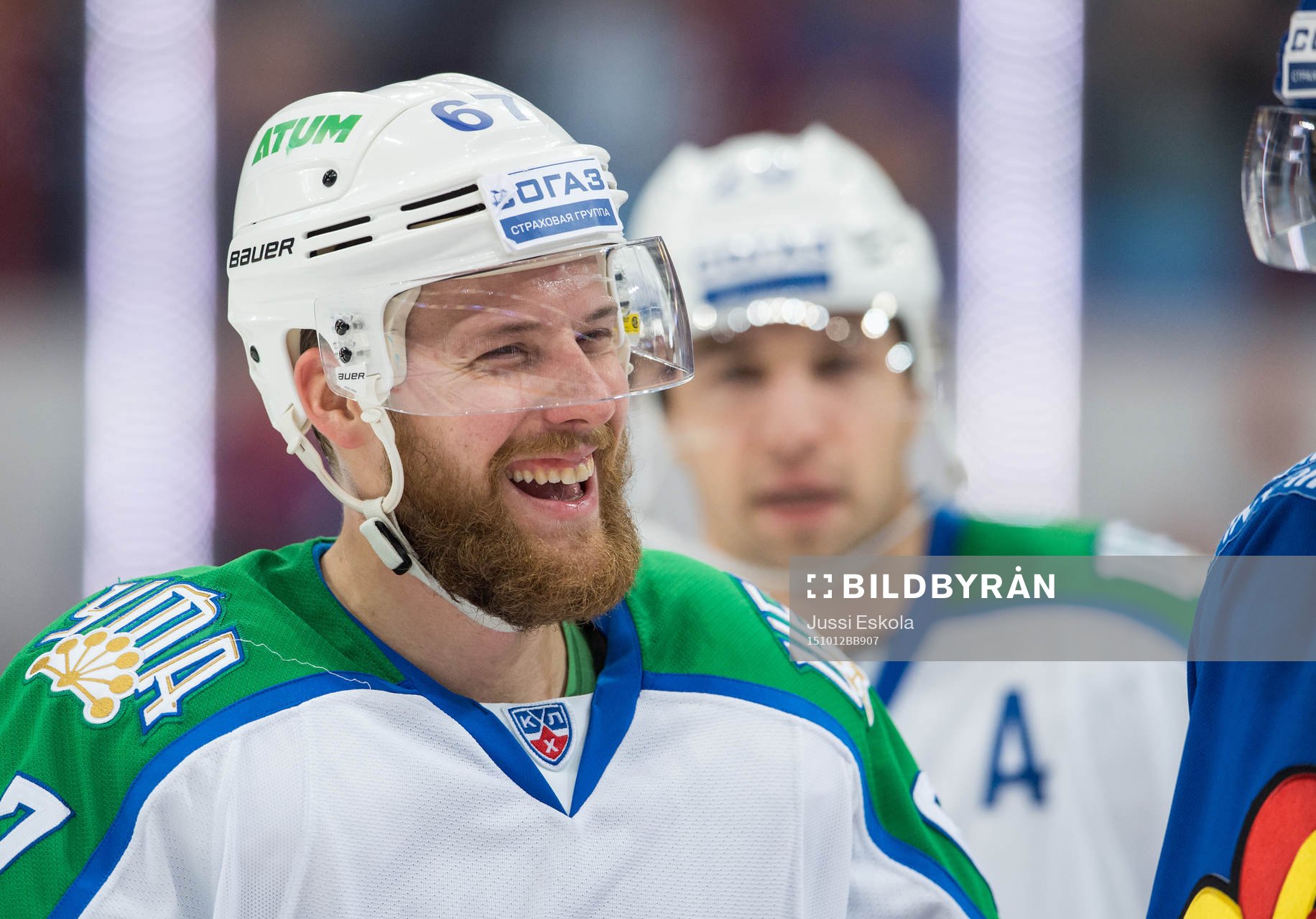 Linus Omark. Jokerit - Salavat Julajev Ufa. KHL. 12.10.2015