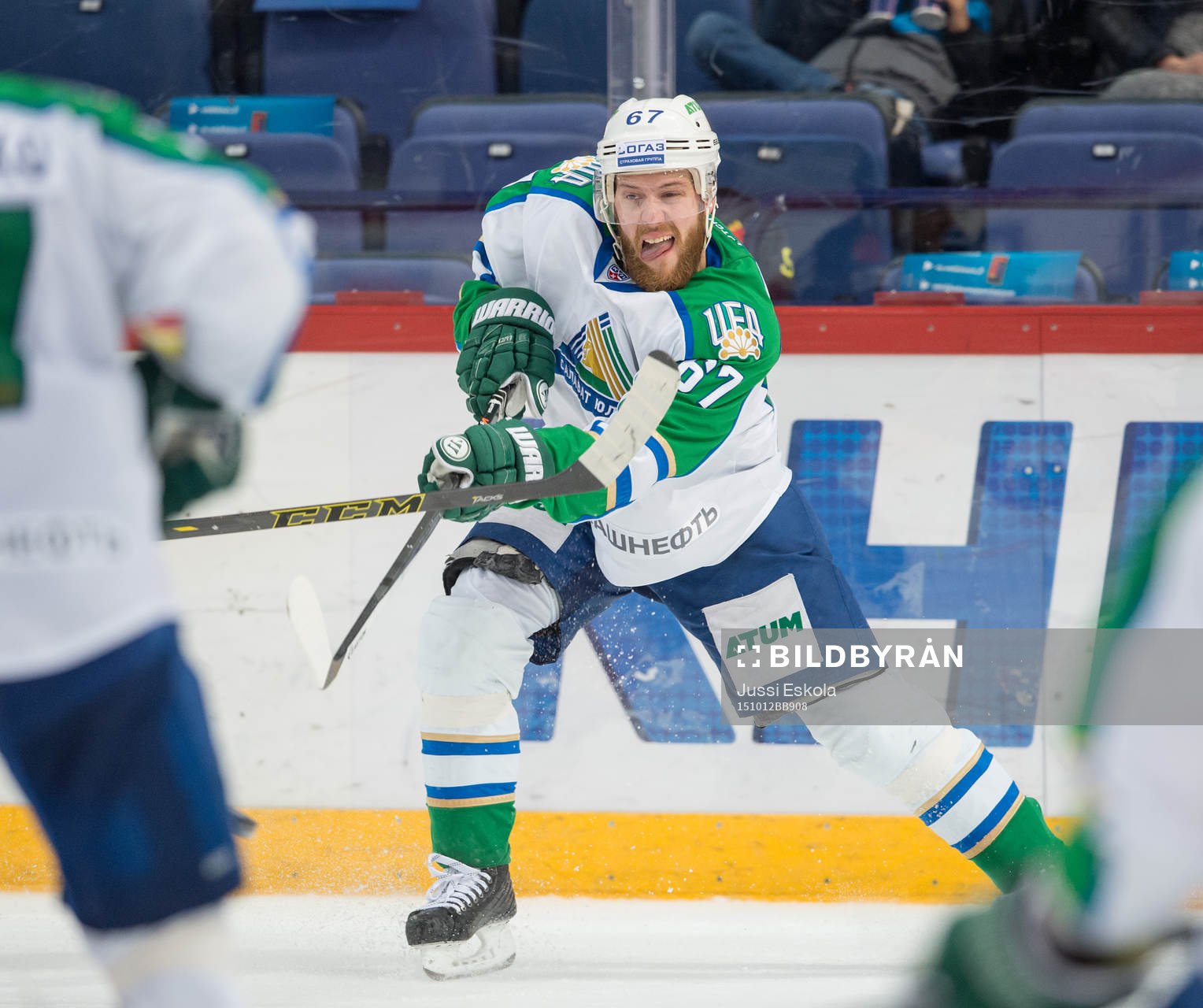 Linus Omark. Jokerit - Salavat Julajev Ufa. KHL. 12.10.2015
